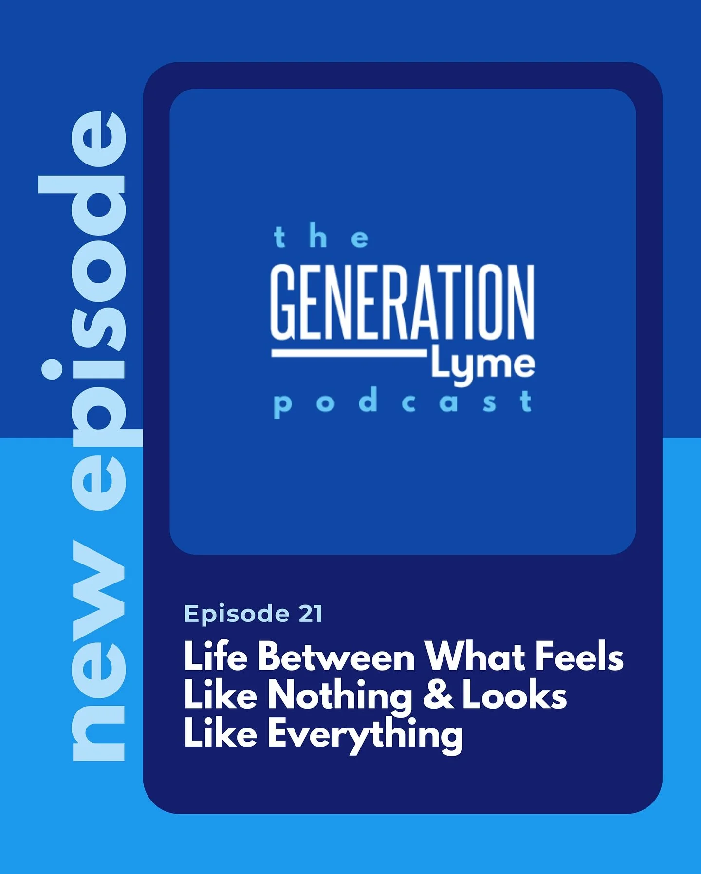 New episode out now! In this episode, we explore how self-care can evolve for people living with Lyme disease and discuss what it’s like to navigate a world that views health and illness in black and white.
Brooke shares why he’s running