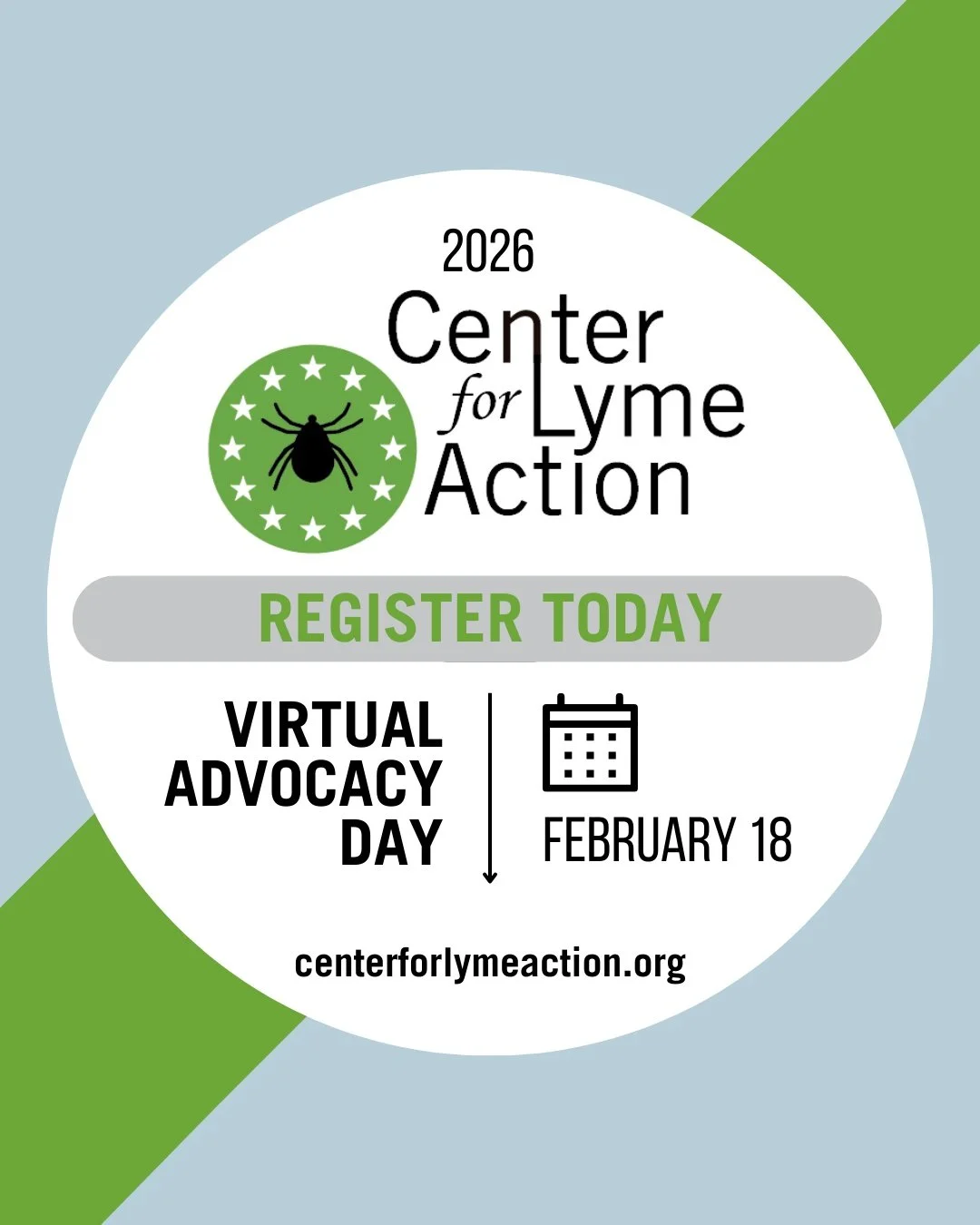 Calling all advocates passionate about Lyme and tick-borne diseases! Center for Lyme Action invites you to be a part of their Virtual Advocacy Day on February 18th for Lyme and tick-borne disease research, prevention, and response.
:handshake: Your a