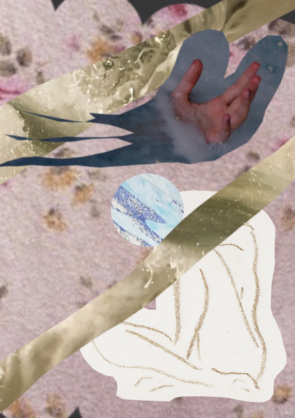 hollow like the caves you make inside your lungs. drowning, you say, "i can't breathe" you say, "i can't sleep" can no longer dream sunken like the wishing well inside your heart. you break apart until the tides