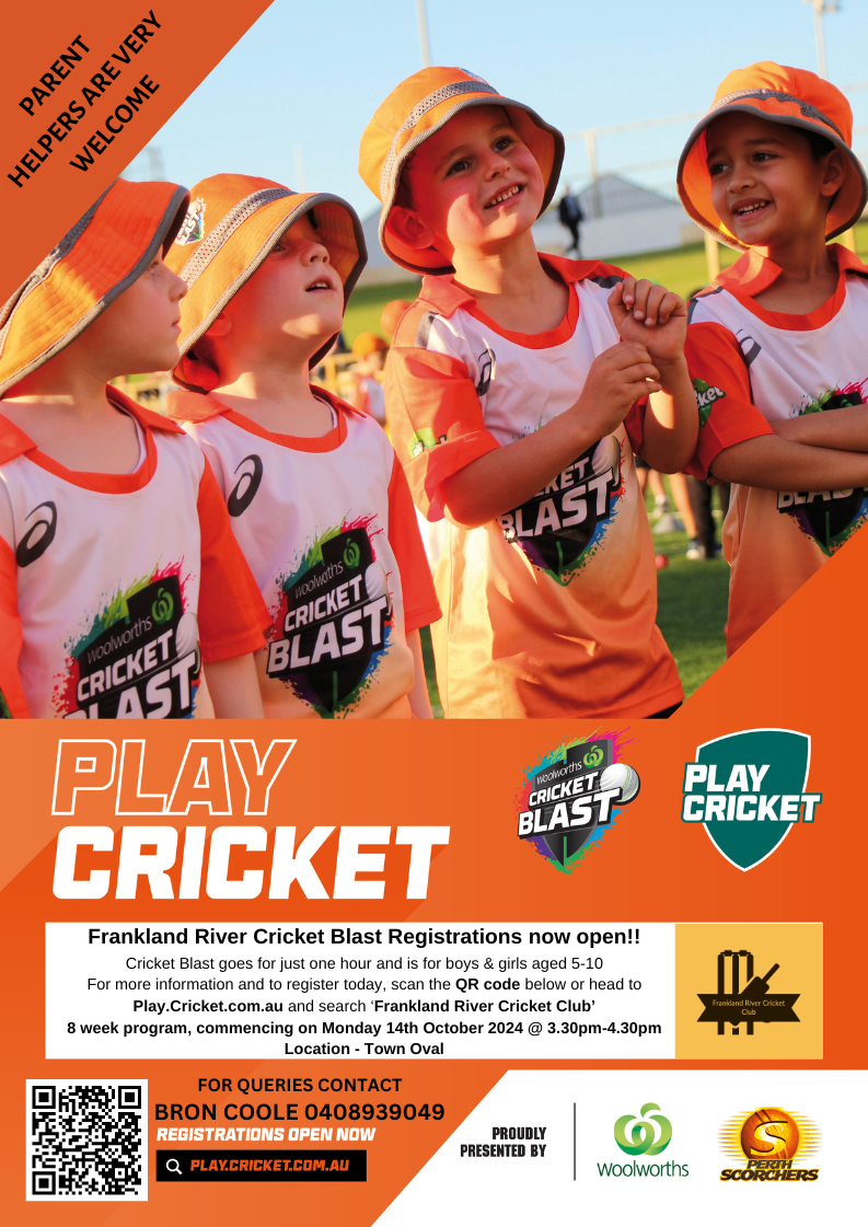 Frankland River Cricket Blast