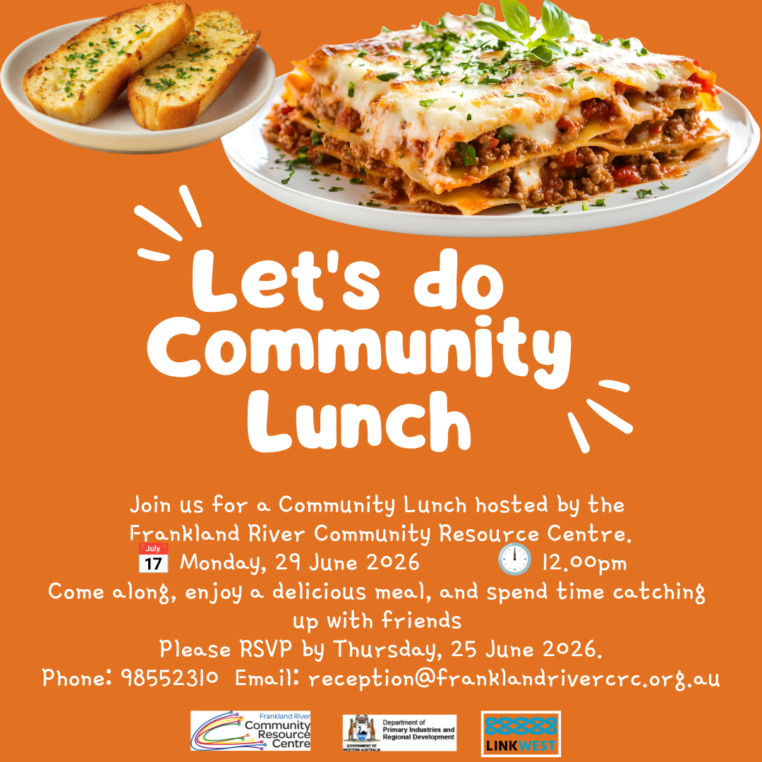 Community Lunch @Frankland River CRC