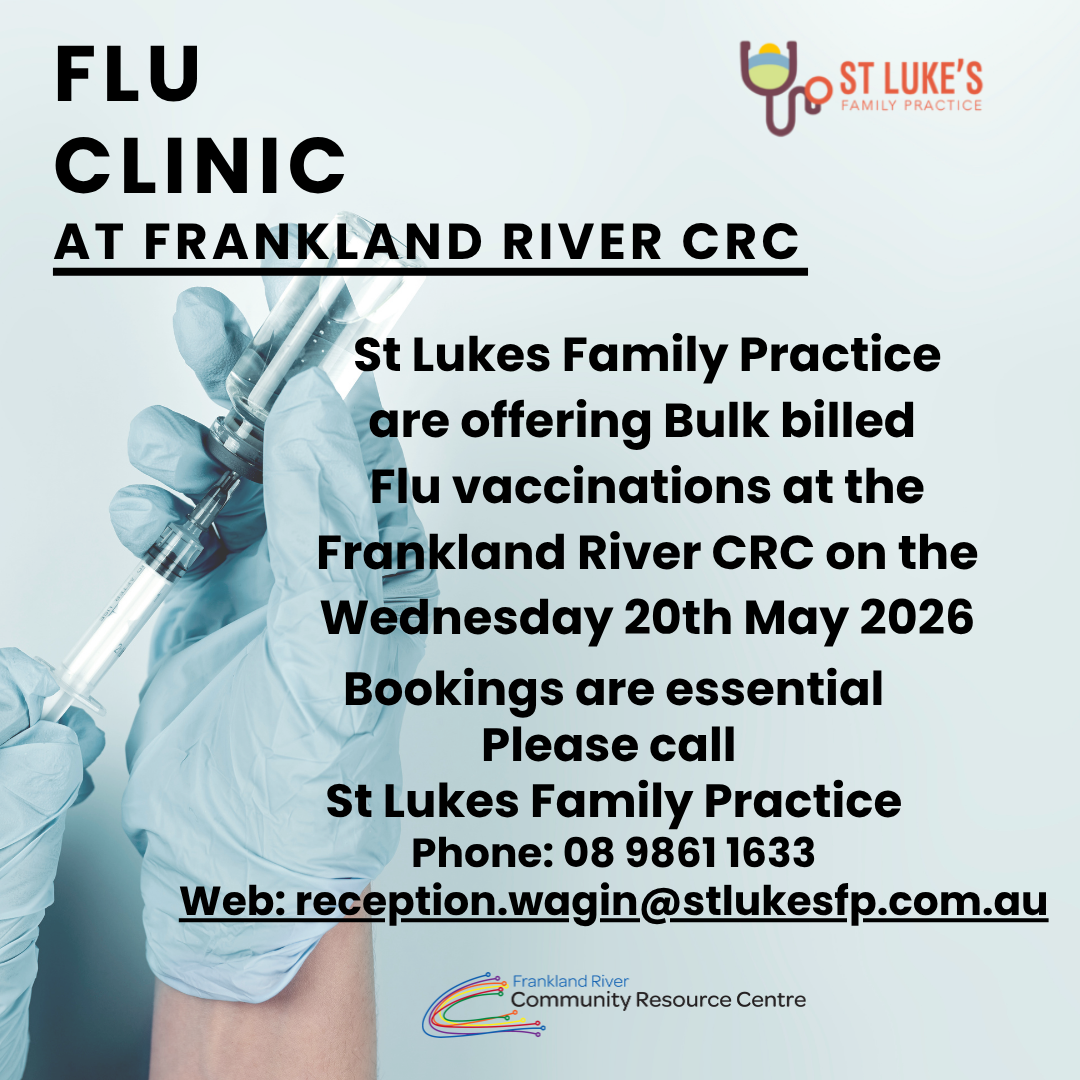 Flu Clinic Frankland River CRC