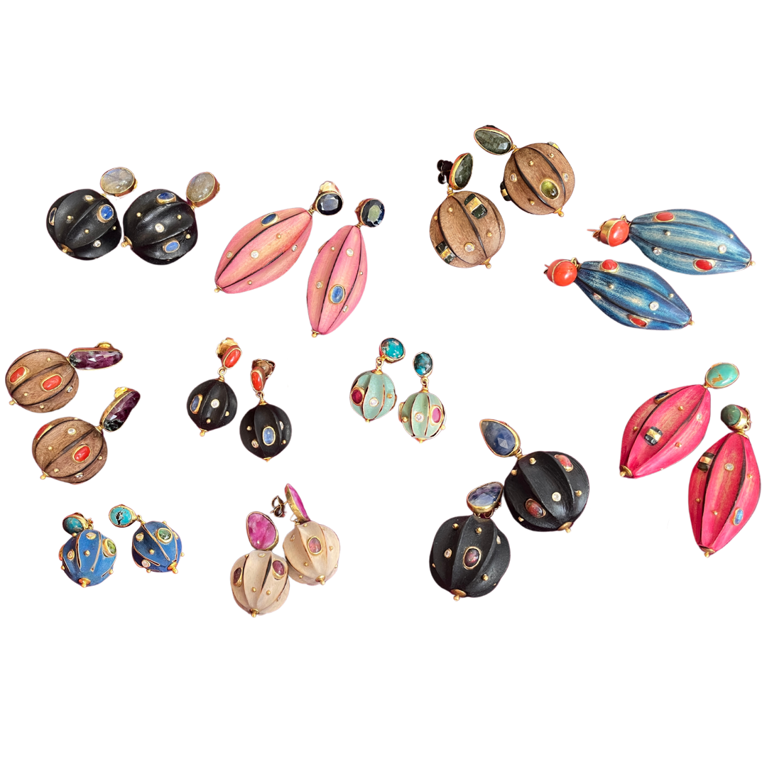 Akasya Seed Earrings