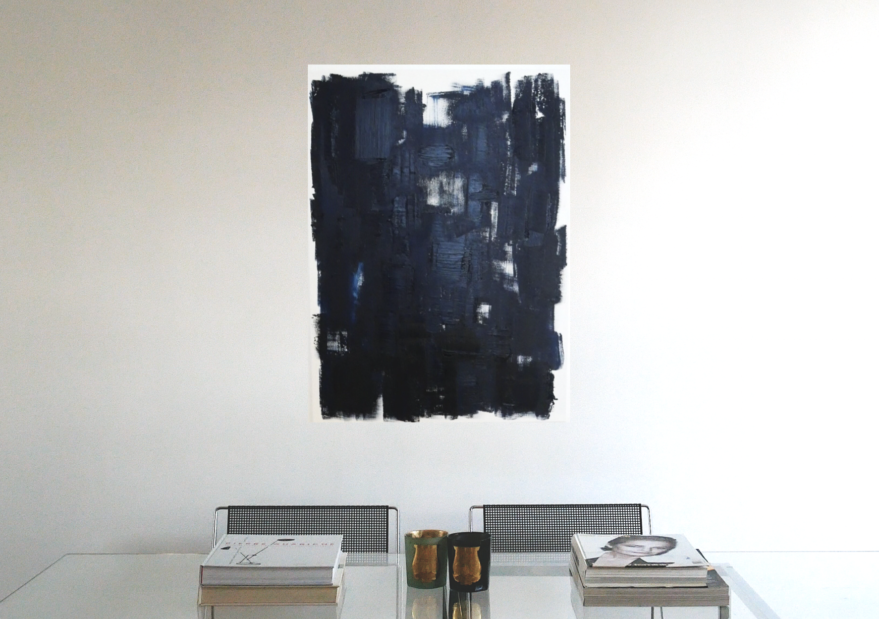 Contemporary-art-abstract-painting UNTITLED 5 (2020) - AnneSophie Berbille