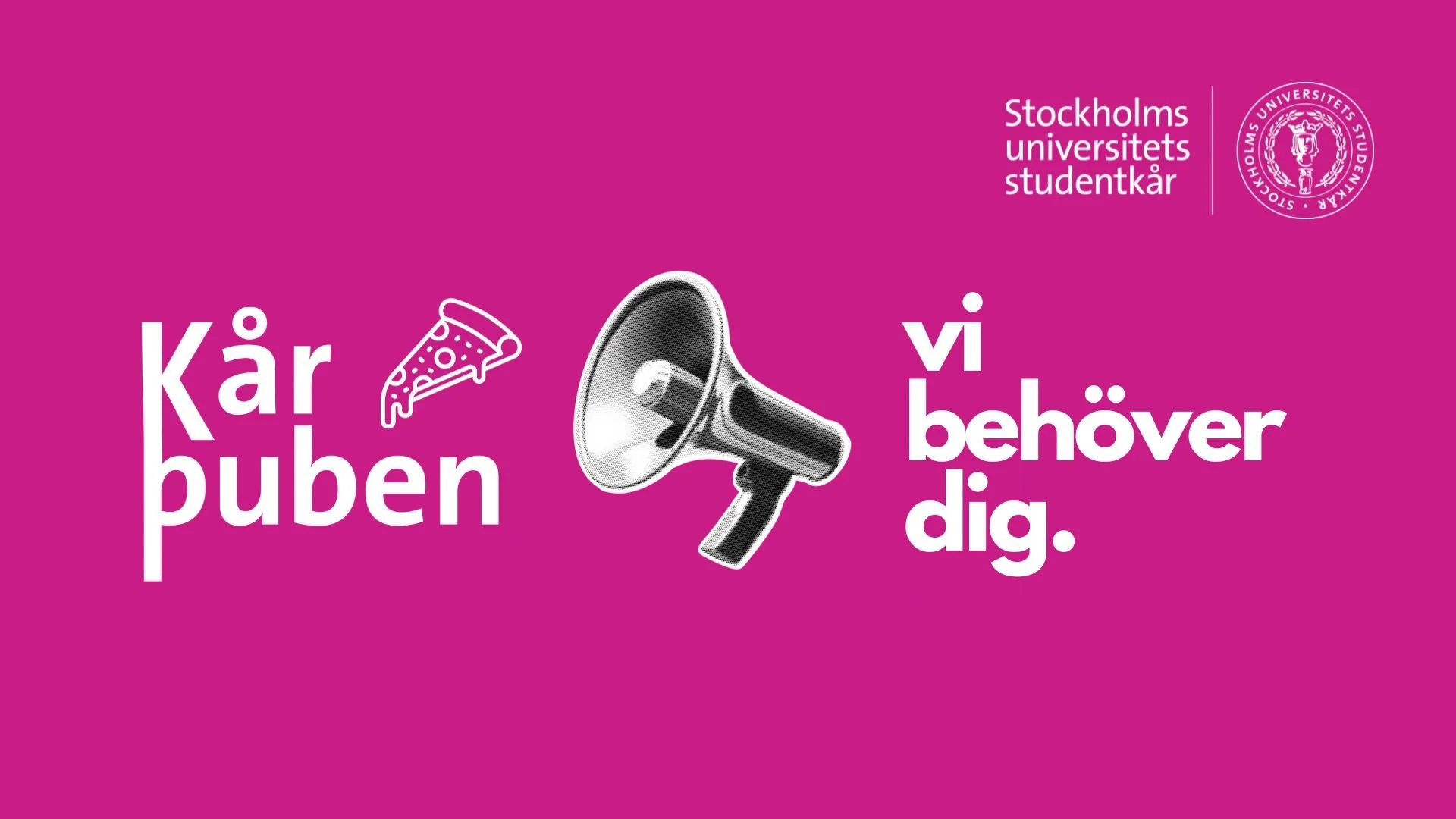 Gratis pizza och kårpolitik i Kårpuben