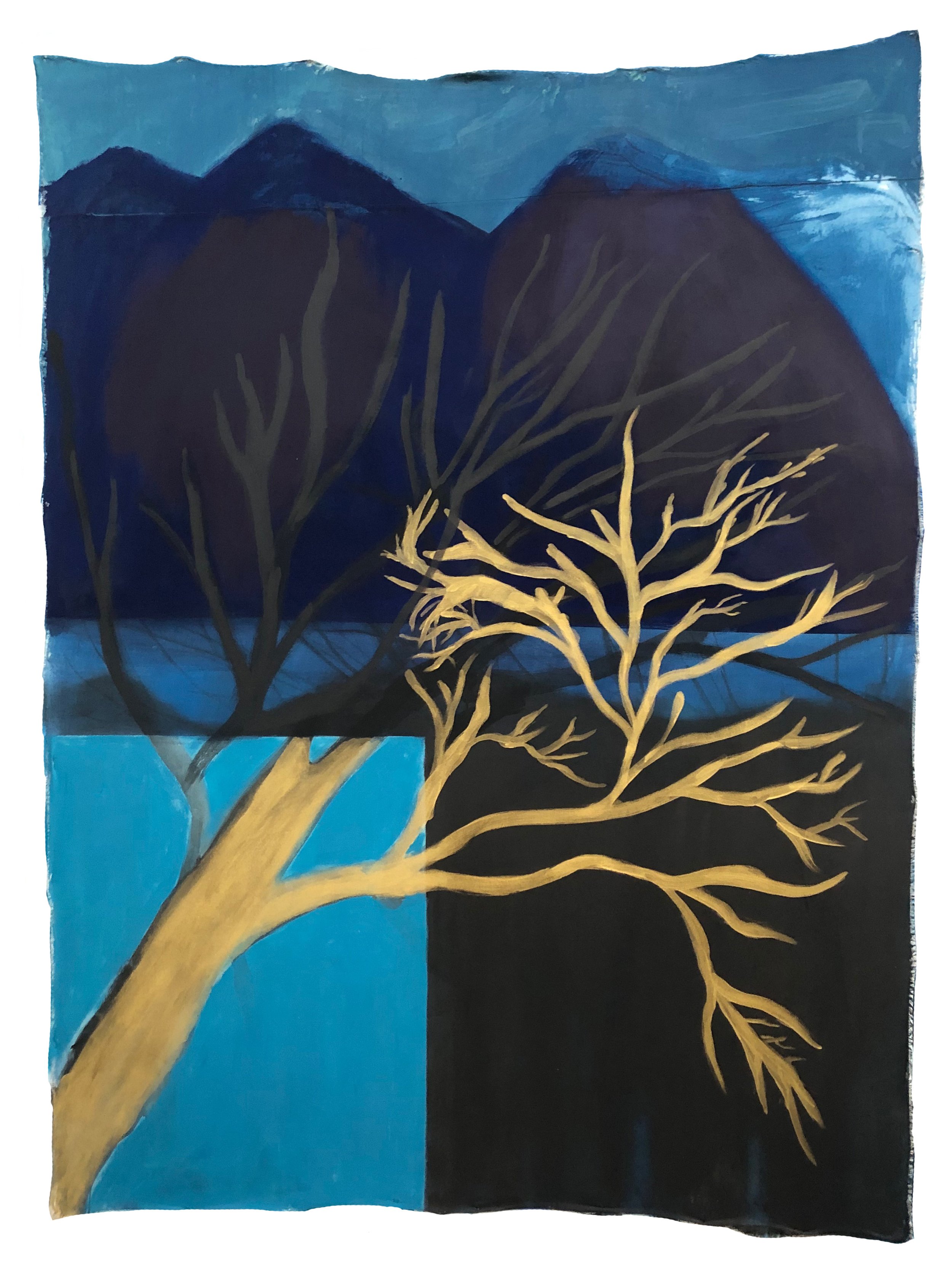 SILENT SPRING - 200 x 165 cm  - acrylic on canvas - 2025