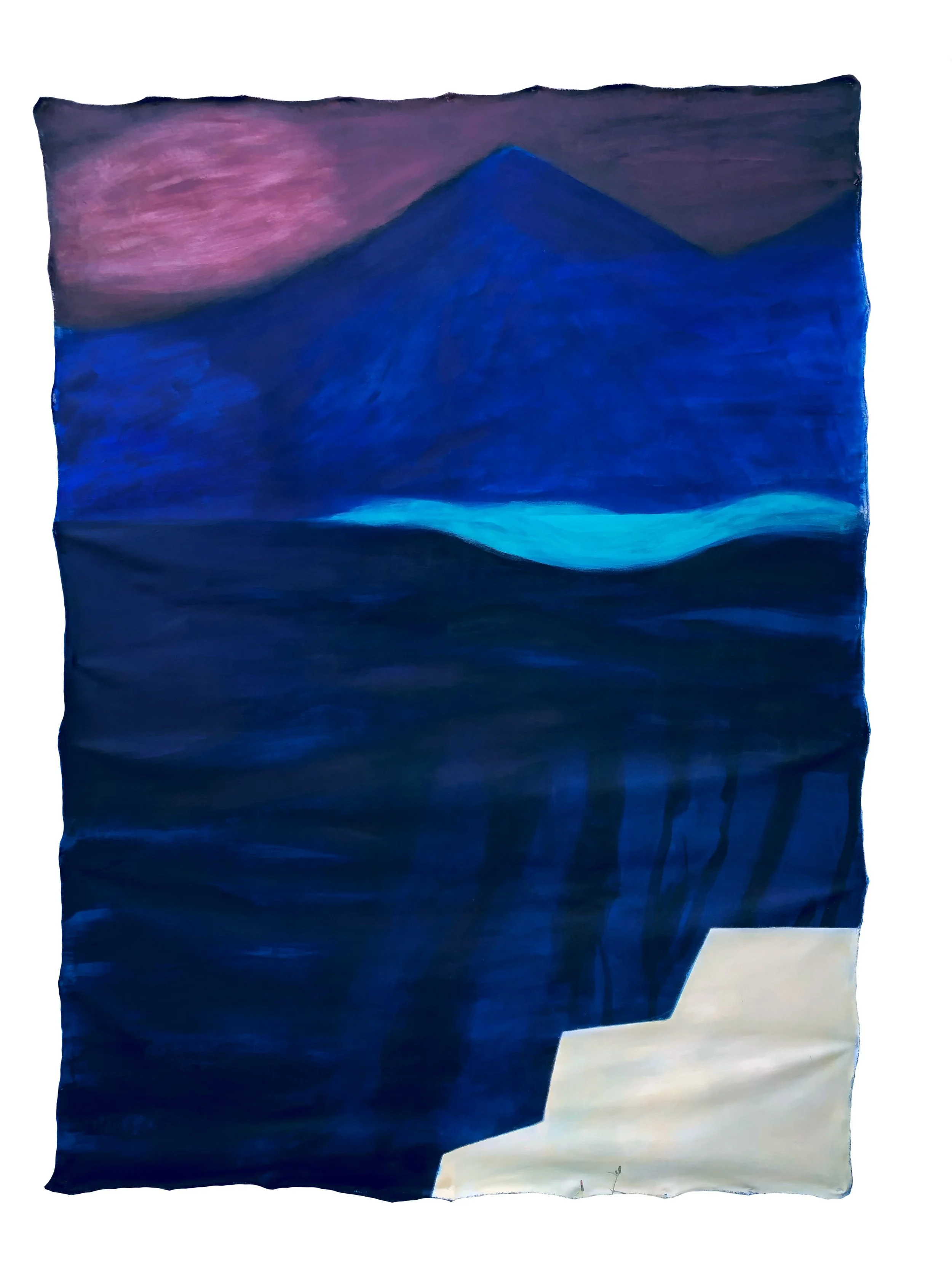 BLUE - 190 cm x 155 cm - Acrylic on canvas - 2026 