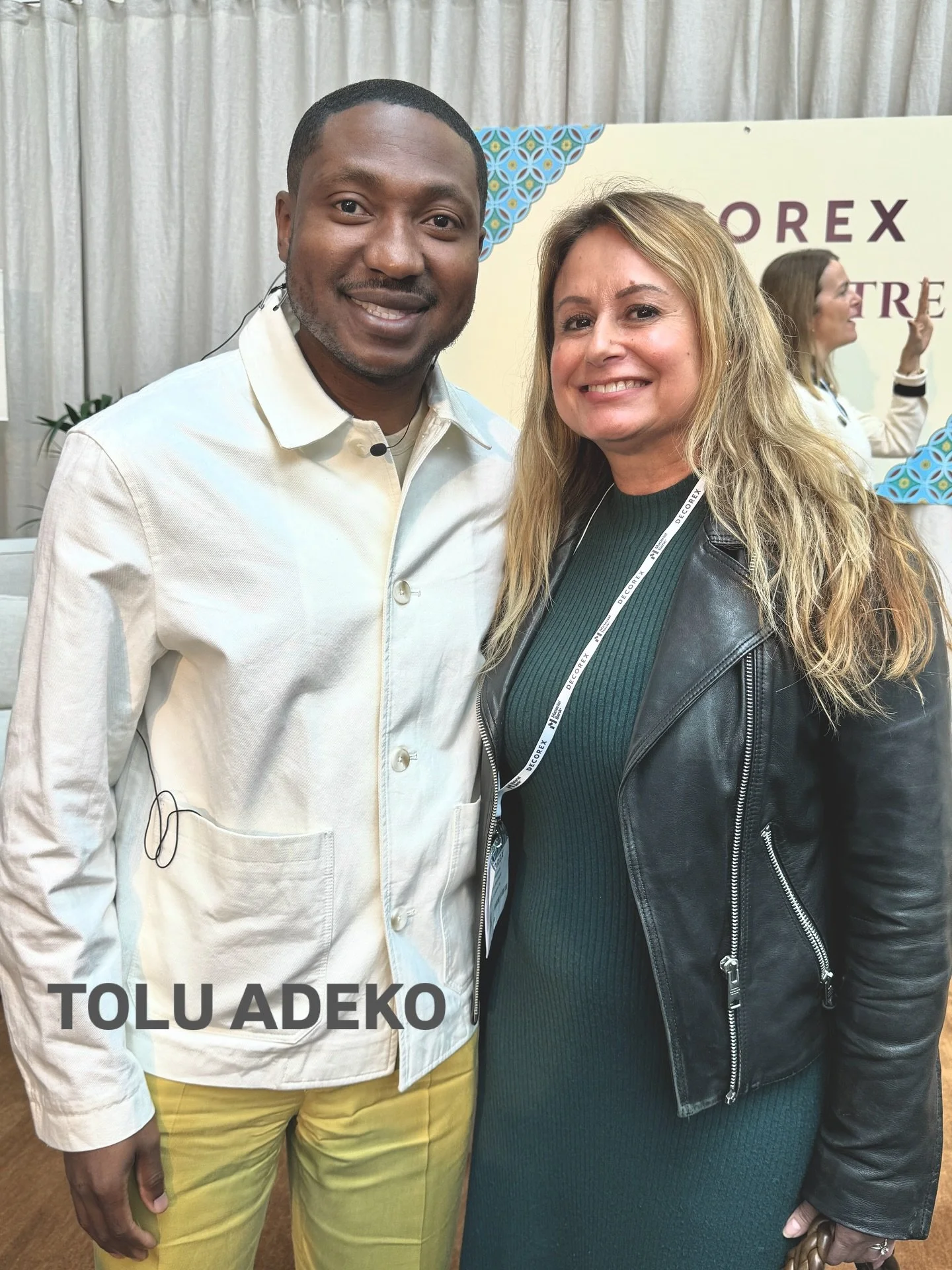 A TALK WITH TOLU ADEKO 
 I recently attended an interview with the designer behind this year&rsquo;s VIP Lounge at Decorex &mdash; and I was truly intrigued by the way he works behind the scenes.
He begins with a single colour and builds the entire s
