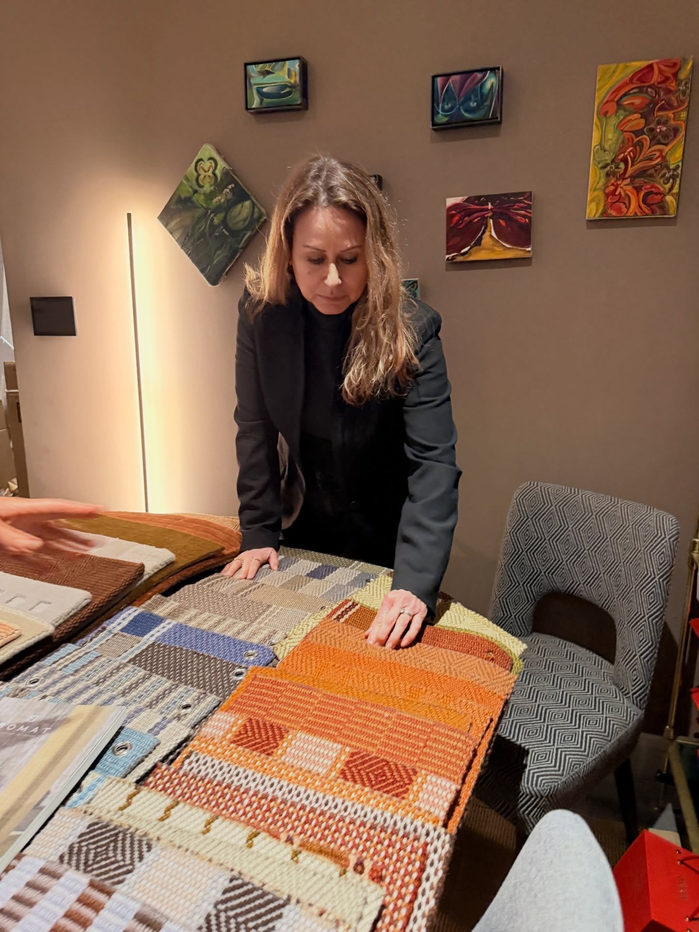 BEYOND THE STUDIO 😊

As an interior designer, staying relevant means stepping away from the desk and into the trade.

Visiting showrooms, workshops, and trade events allows me to see new launches up close, understand materials properly, and stay inf