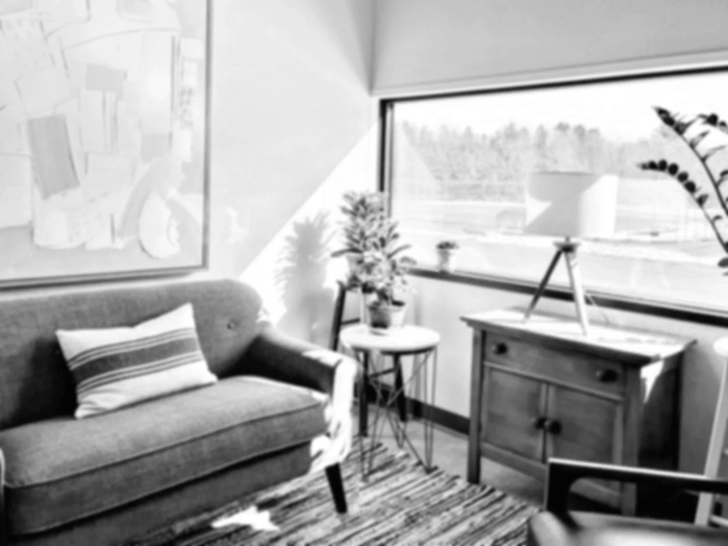 Andrew Wilton LCSW's individual therapy practice office in Western New York near Buffalo.