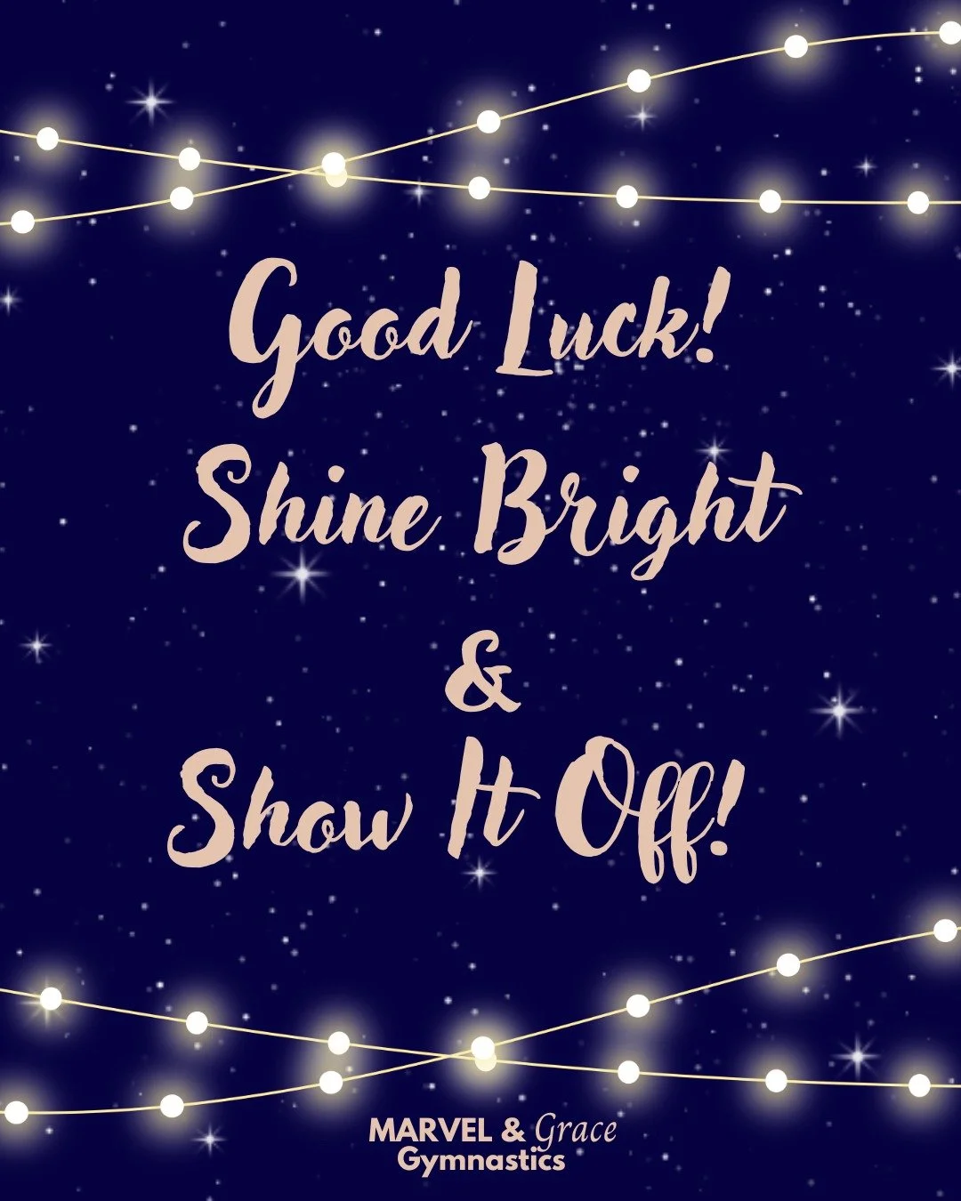 Sending a HUGE good luck to our amazing team girls as they kick off meet season at the Nightmare Before Christmas Classic! 🎄🎃🤸&zwj;♀️✨

You've trained so hard, and we are so proud of each and every one of you. 💙💪 Stick those landings, show off y