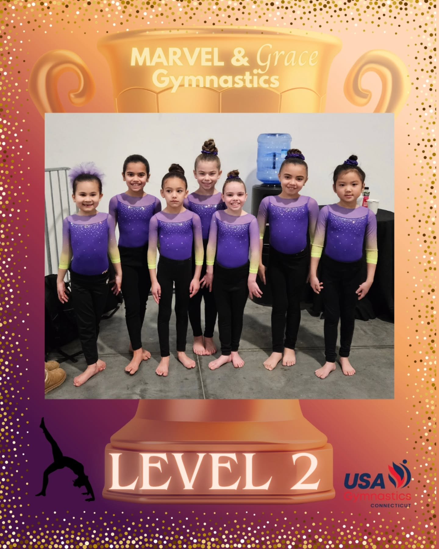 Good luck to our Level 2 team competing this morning at States. Have fun, be confident, and enjoy the moment. We are so proud of you. ⭐🤸&zwj;♀️💙

#MarvelAndGrace #StateMeet #Level2Gymnastics #GymnasticsTeam #ProudCoaches