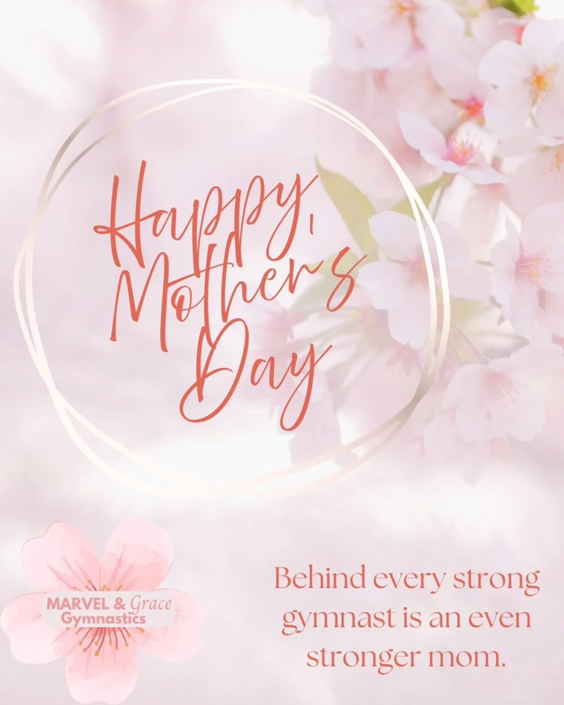 Happy Mother&rsquo;s Day to all of the amazing moms, grandmas, bonus moms, and mother figures in our gym family 💐

Thank you for all the love, support, encouragement, and everything you do behind the scenes each day. We hope you feel celebrated and 