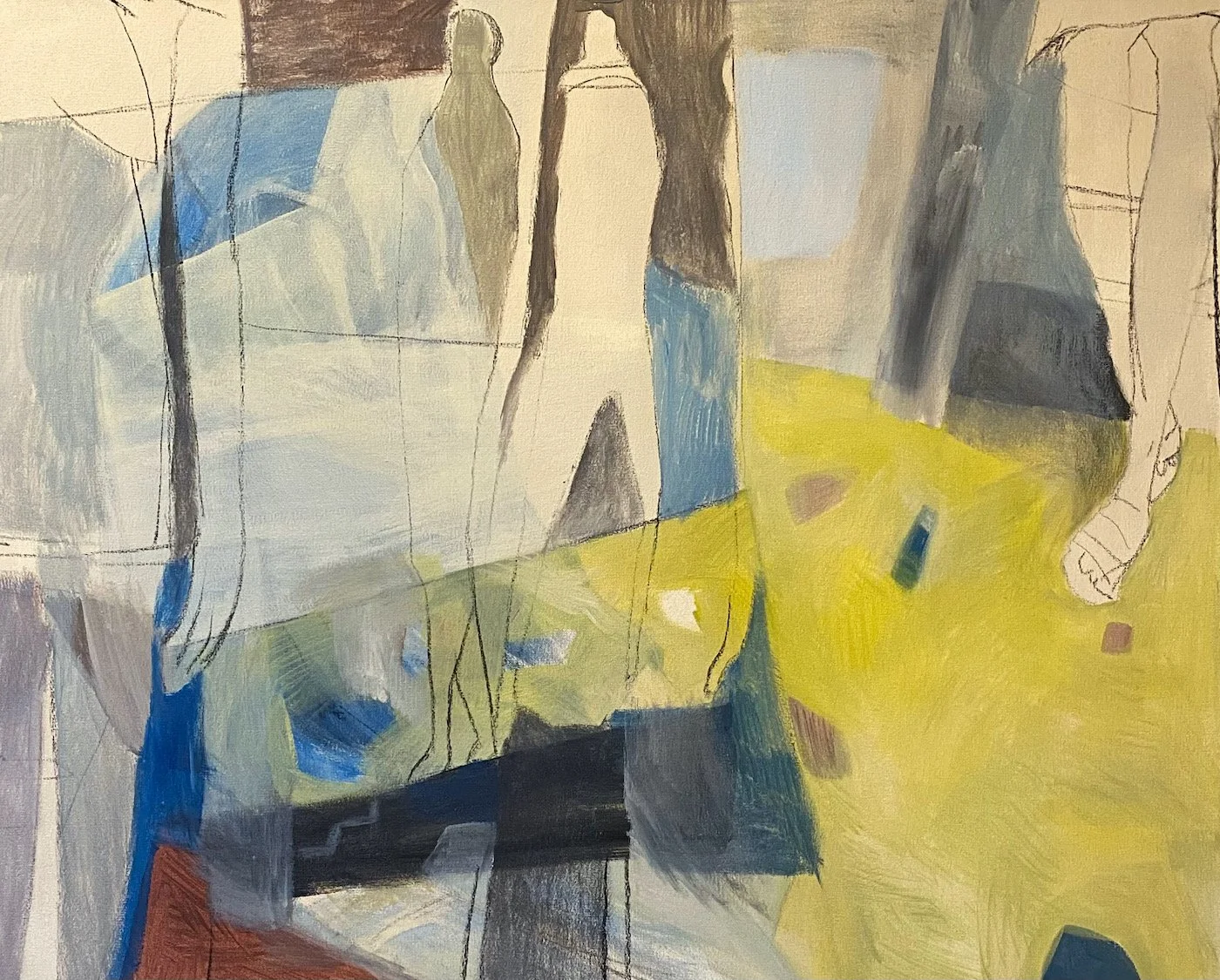 Elements of change, 2026, mixed media on stretched canvas, 1000 x 800, available at artist's studio, R25 600