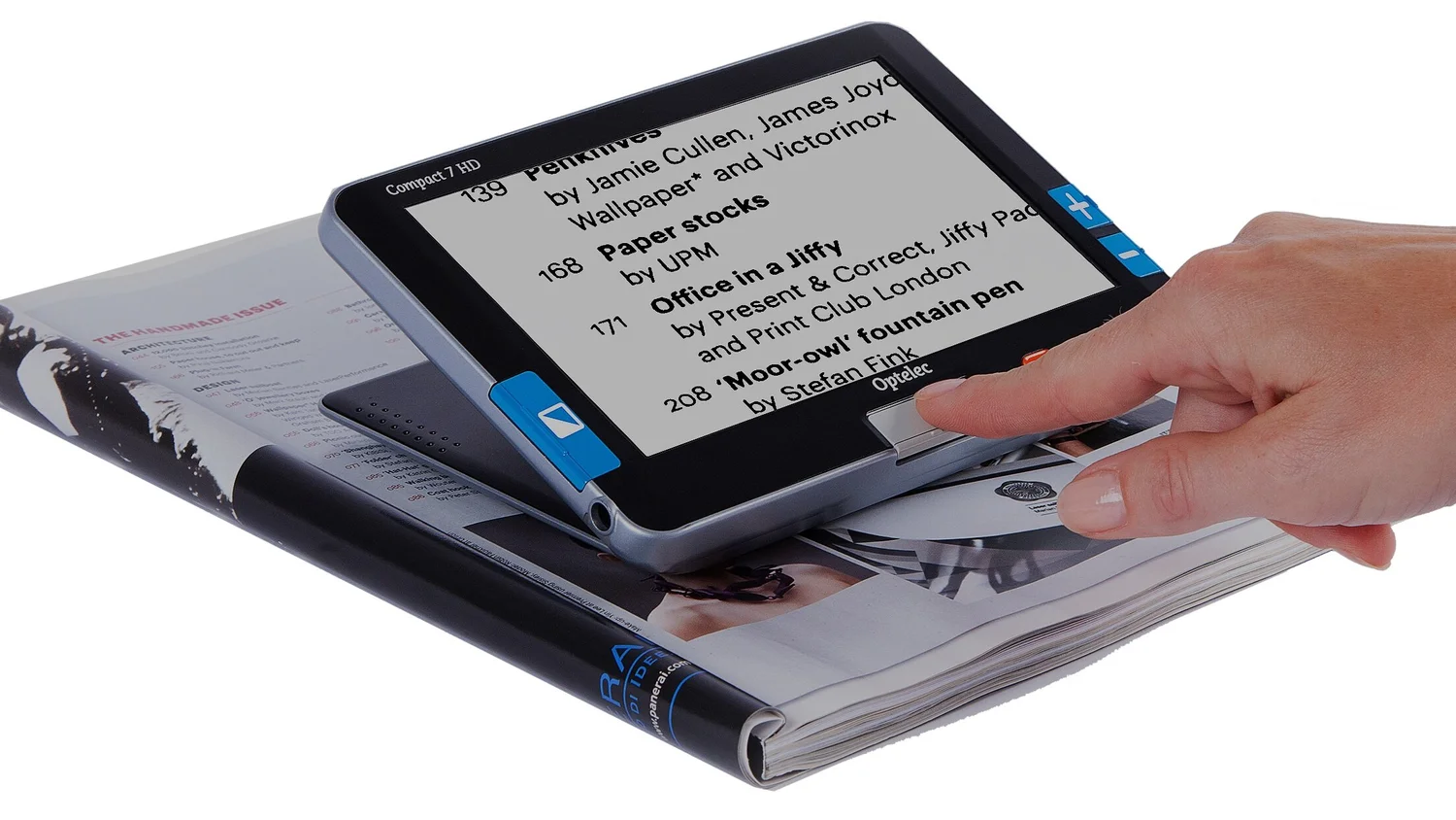 Wearable — Electronic magnifiers for macular degeneration — Low Vision Shop