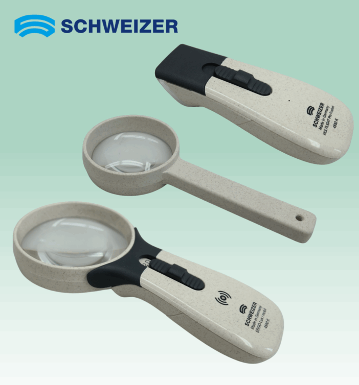 New rechargeable optical magnifiers 