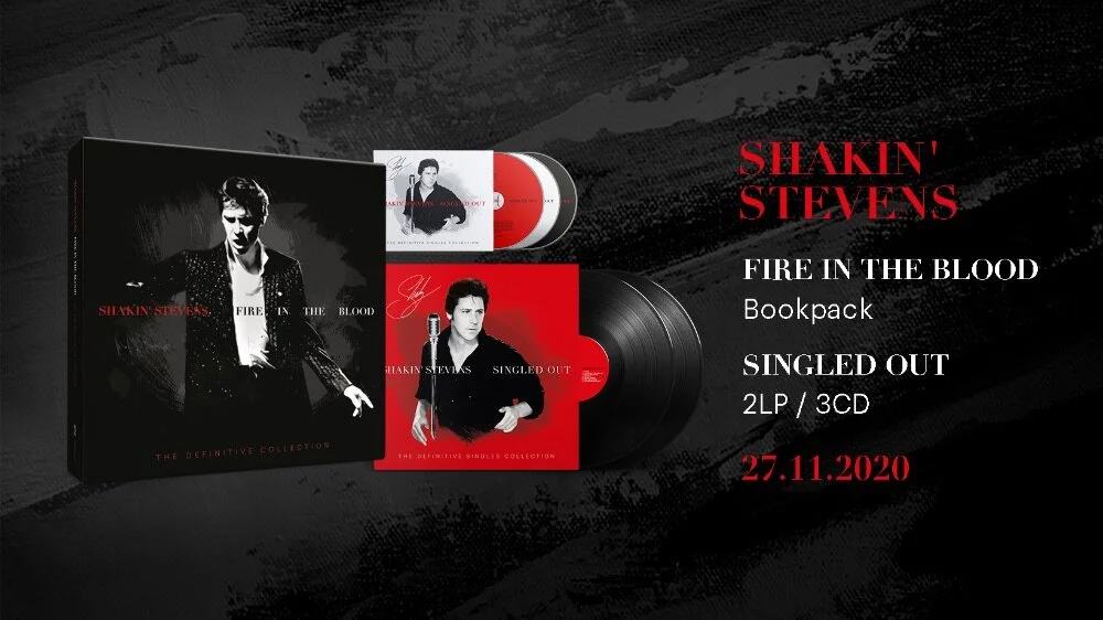 Shakin' Stevens New Single ‘Wild At Heart’ + 19 Disc Anthology To Be Released via BMG On November 27th