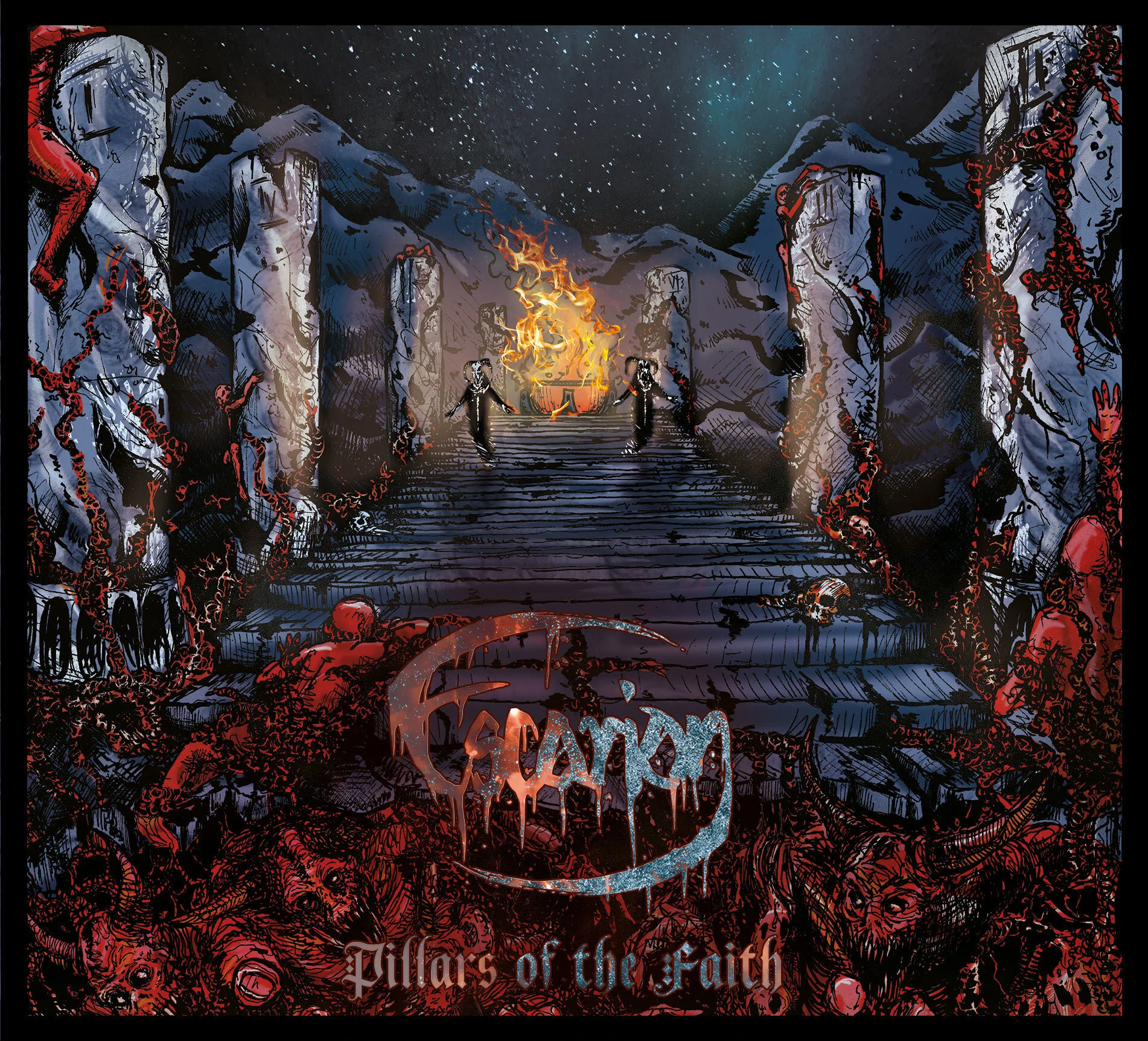 Escarion: Australia's Death Metal Newcomers Release Lyric Video Greed from Upcoming Debut Album Pillars of the Faith