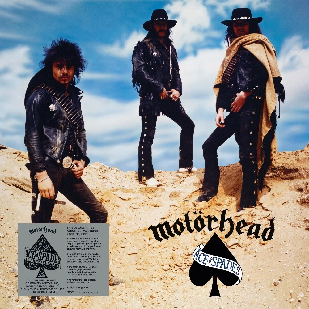 Motorhead - Launches Ace Of Spades Virtual Exhibition! Deluxe 40th Anniversary Editions Of Ace Of Spades Out Now
