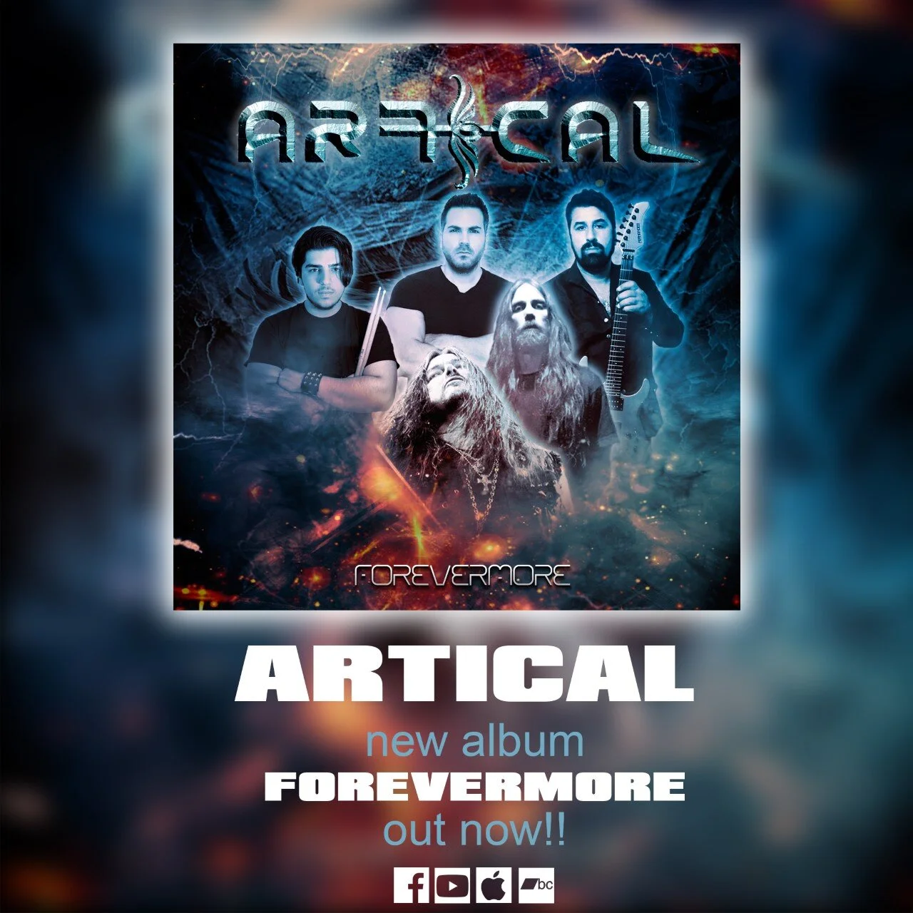 Artical single “You Runaway” ft. Mark Boals from album “Forevermore”