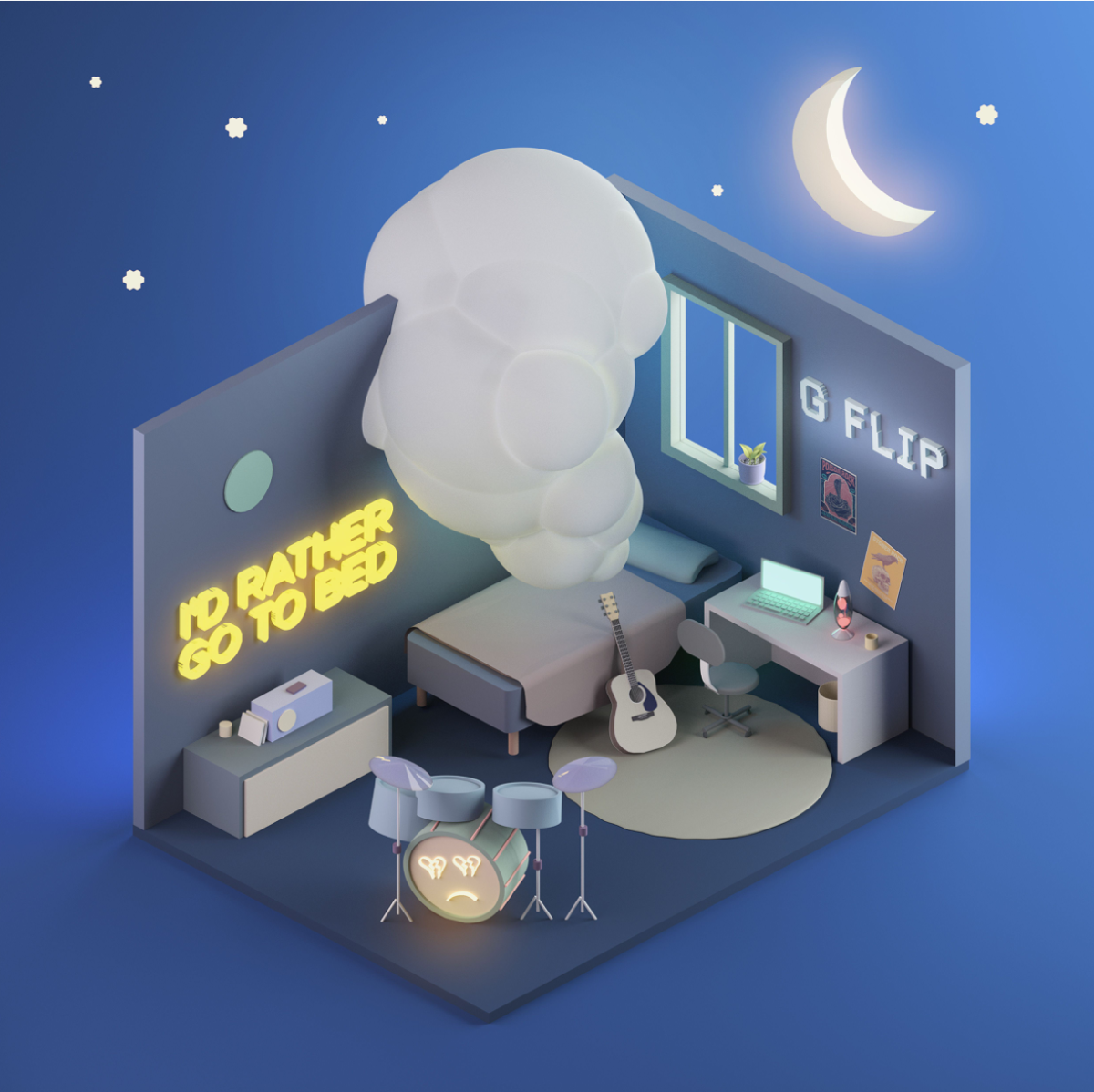 G FLIP SHARES 'I'D RATHER GO TO BED' New single and video out now + Unveils Crocs Collaboration