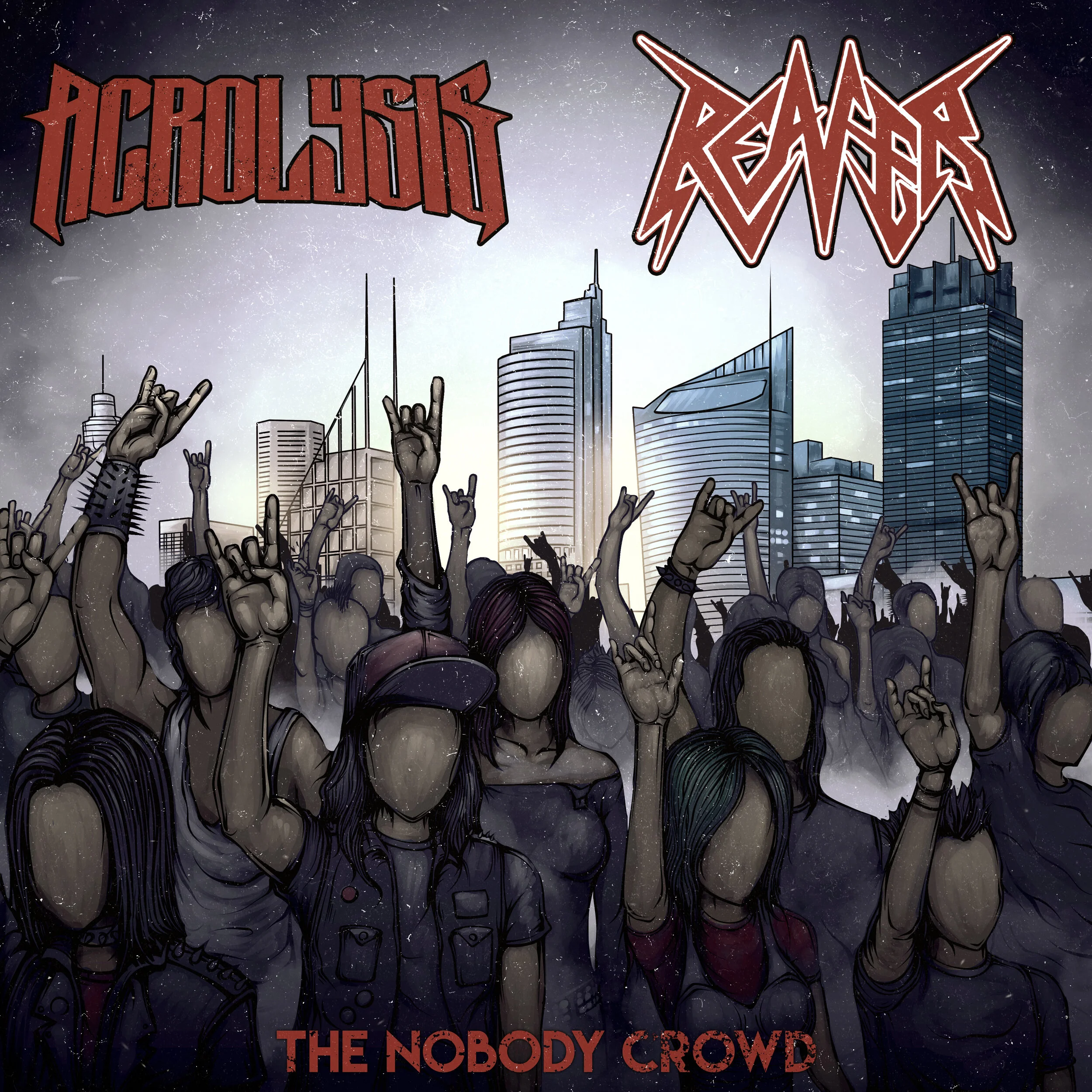 Acrolysis/Reaver: Release their new split EP The Nobody Crowd &amp; Lyric Video for the title track
