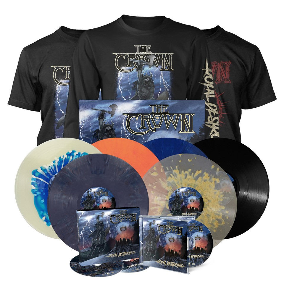 THE CROWN Reveal Details For New Album, 'Royal Destroyer’ launches video for new single, "Motordeath"