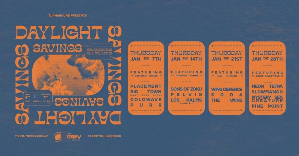 Daylight Savings - Wing Defence, SODA and The Vains - 21ST JANUARY 2021 - The Gov