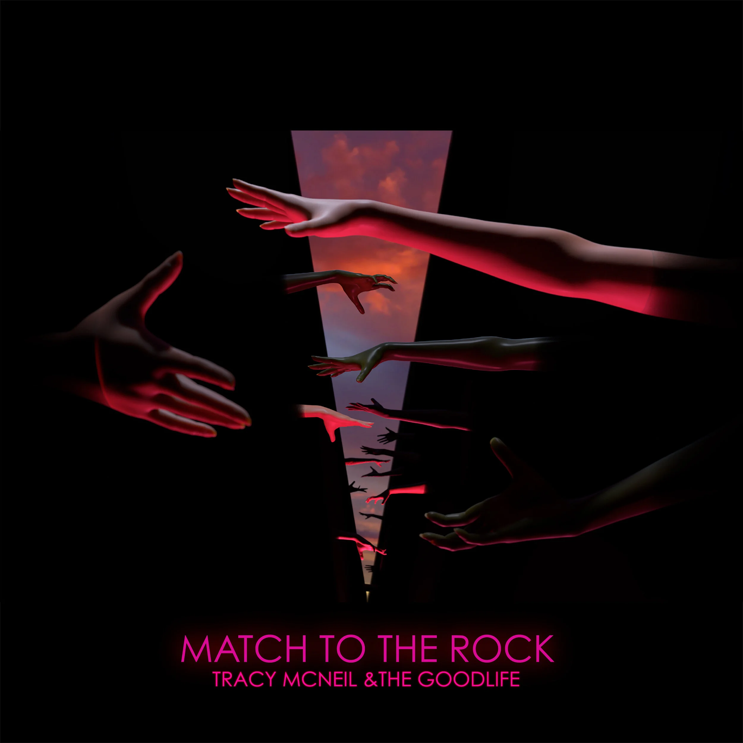 MATCH TO THE ROCK will be available digitally on February 25 2021 YOU BE THE LIGHTNING is out now through Cooking Vinyl Australia