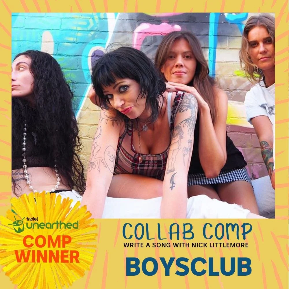 BOYSCLUB win triple j unearthed collab comp to write song with Nick Littlemore