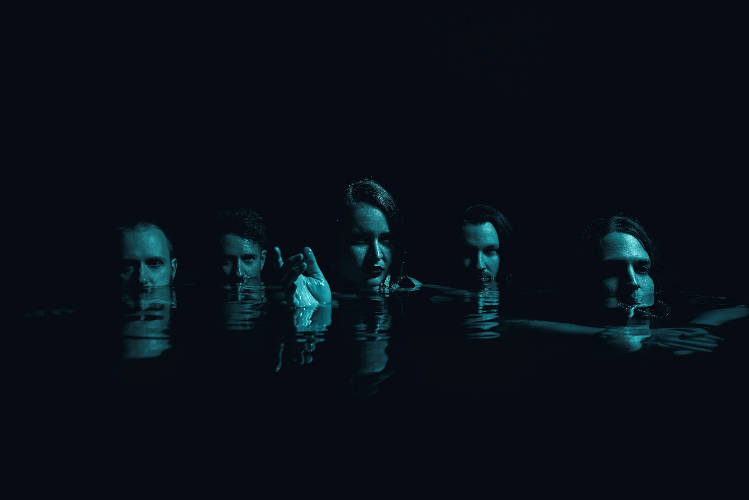 Left to Right - Chris Cameron, Dave Van Pelt, Morgan-Leigh Brown, Jason Grondman, Brandon Valentine. Photo credit - Electrum Photography