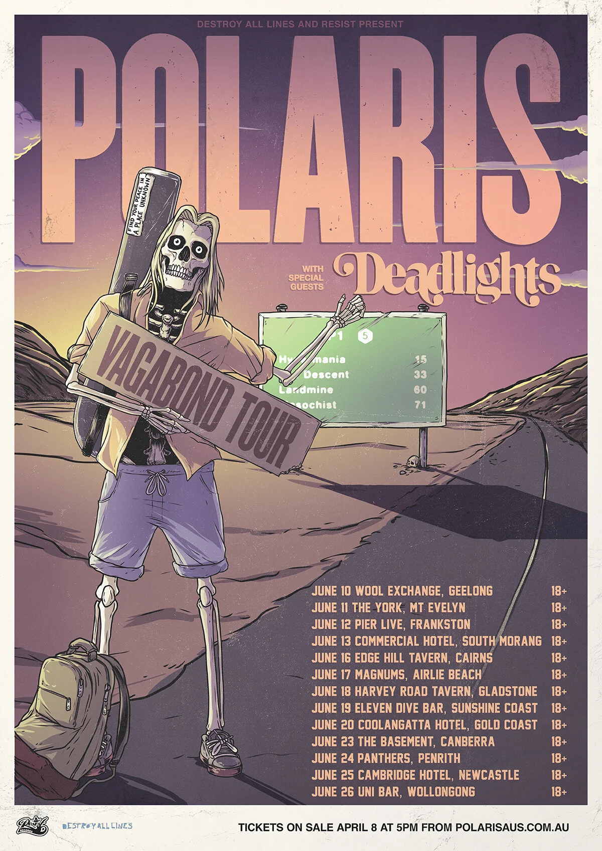 Polaris Vagabond Tour Announcement &amp; Video