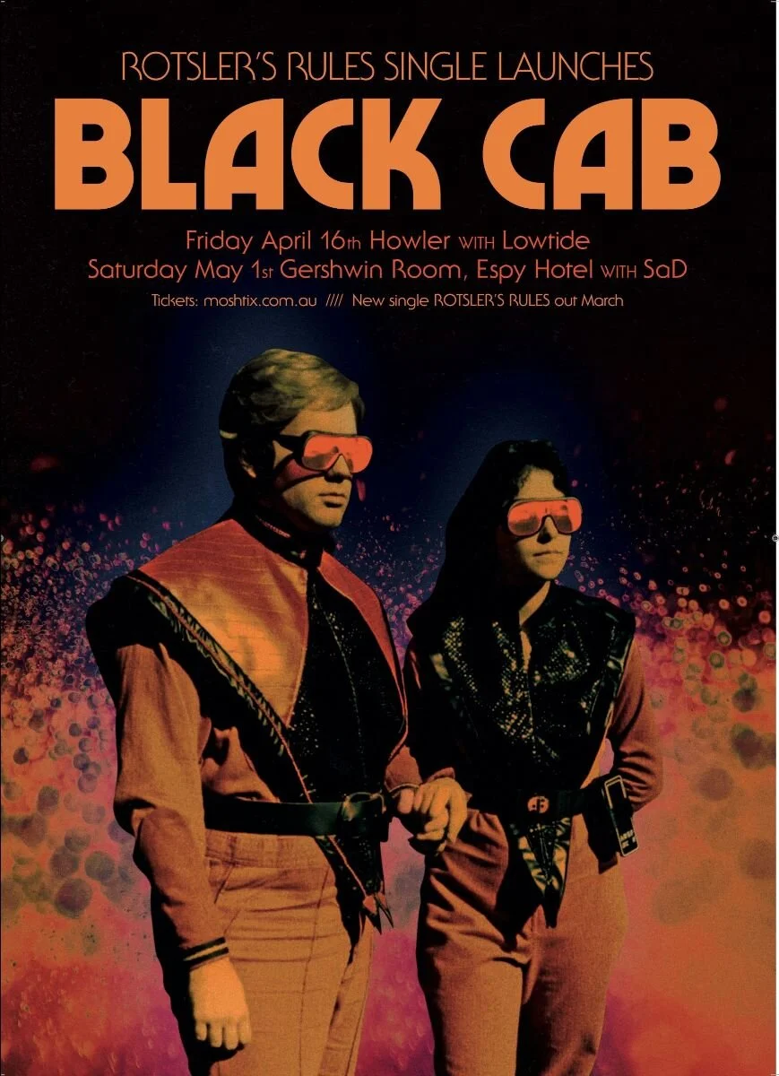 Black Cab - 'Rotsler's Rules' is out now via Interstate40 / Remote Controlinterstate40music.com facebook.com/blackcab.band twitter.com/black_cab