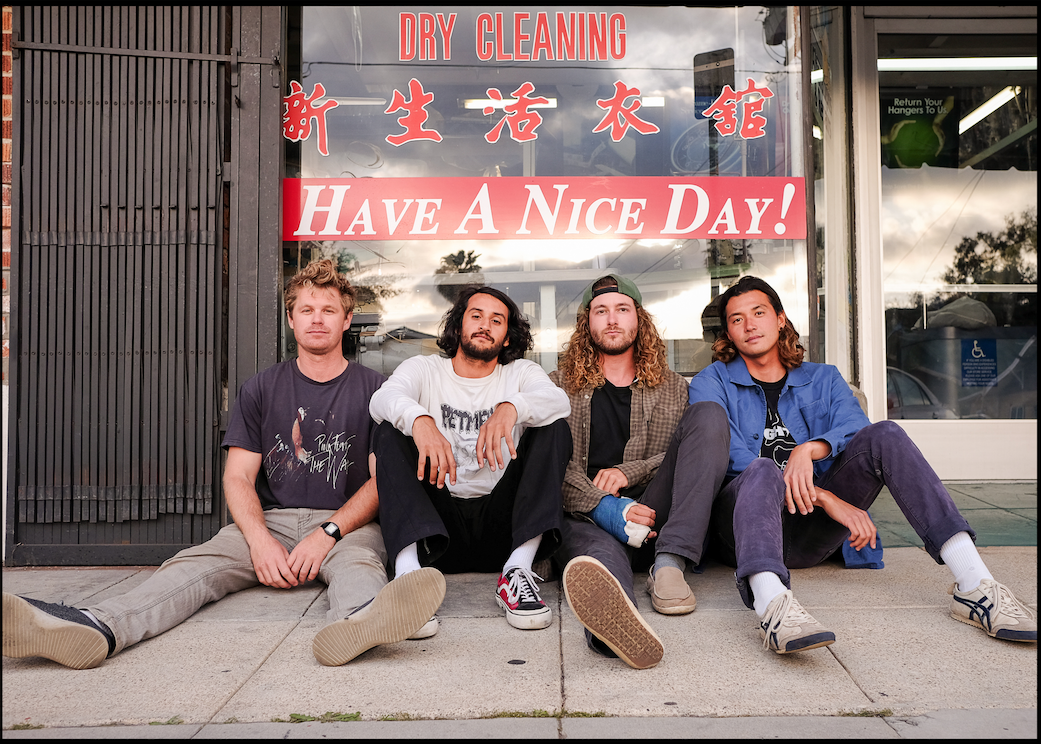 (L-R: Taylor Wagner, Suri Sherman, Caleb Atkins, Jin Salamack)"With so much promise and an overwhelmingly fun skate punk sound, Wanted Noise is one SoCal band you want to know."- Topshelf Music