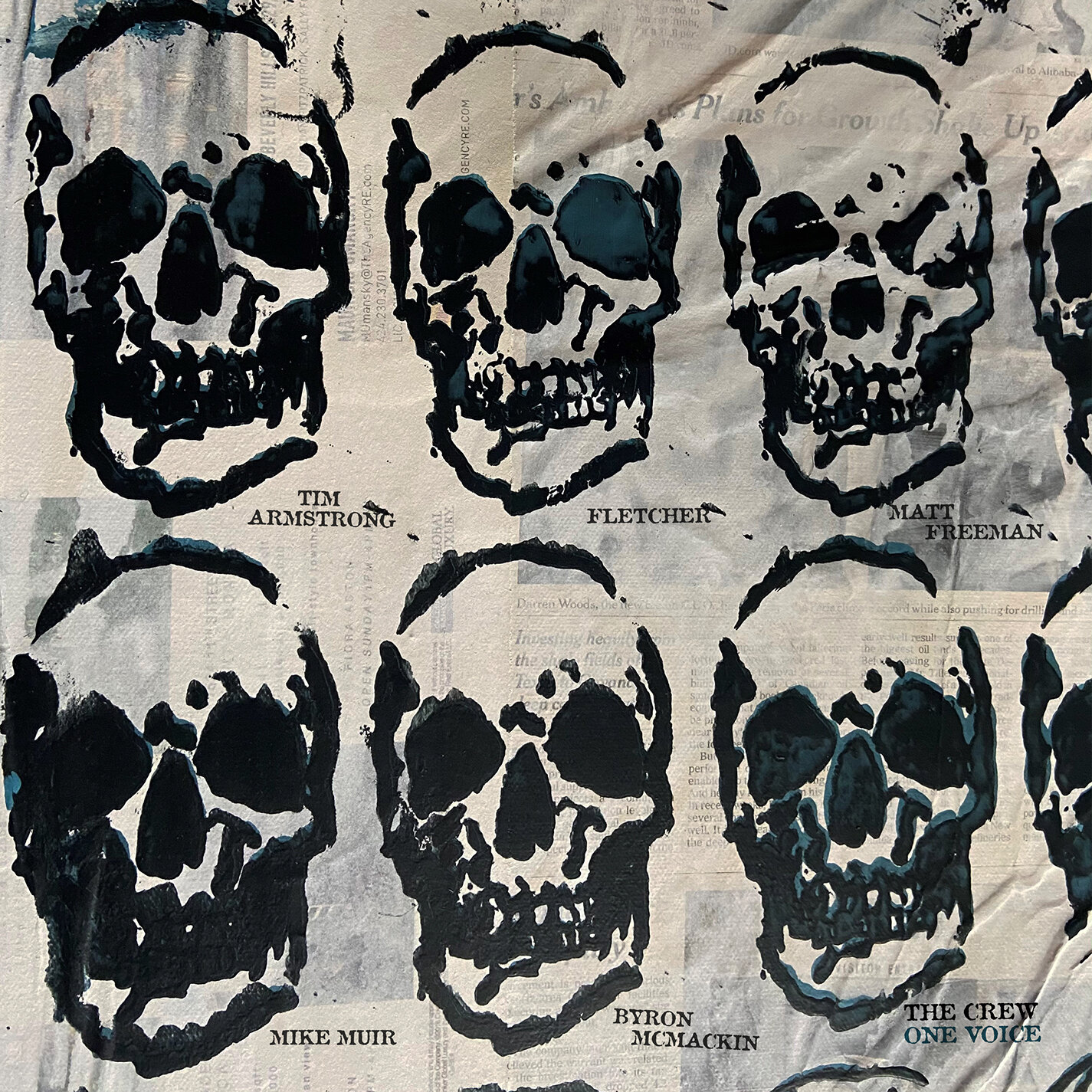 THE CREW FEATURING MEMBERS OF PENNYWISE, RANCID, SUICIDAL TENDENCIES RELEASE “ONE VOICE”