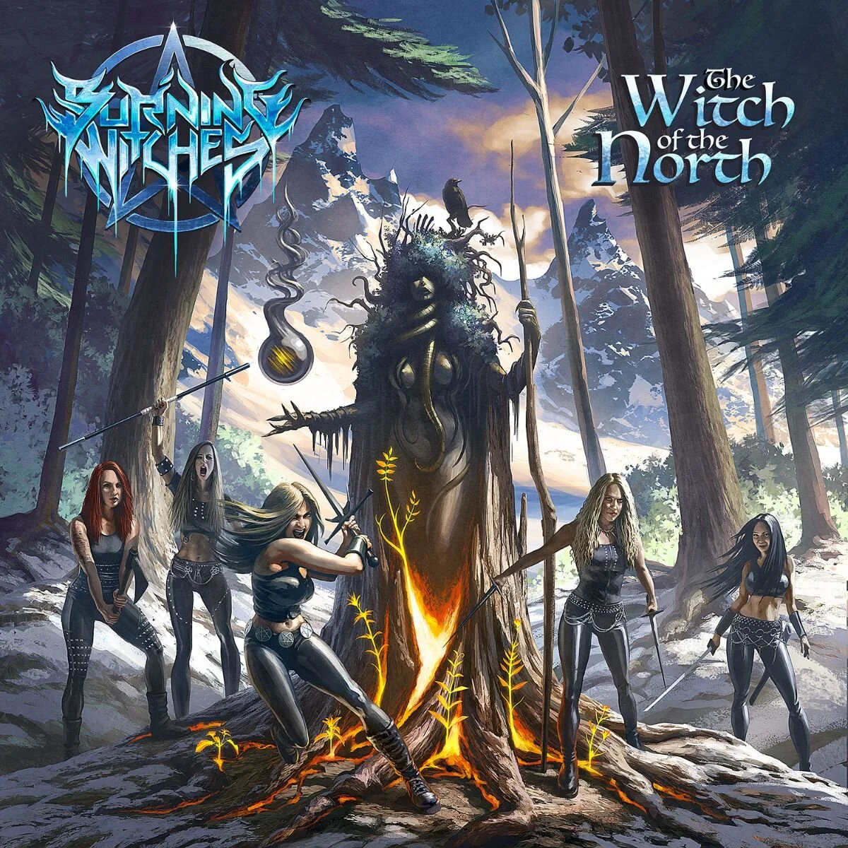 BURNING WITCHES Stream Free Release Show For New Album ‘The Witch Of The North’