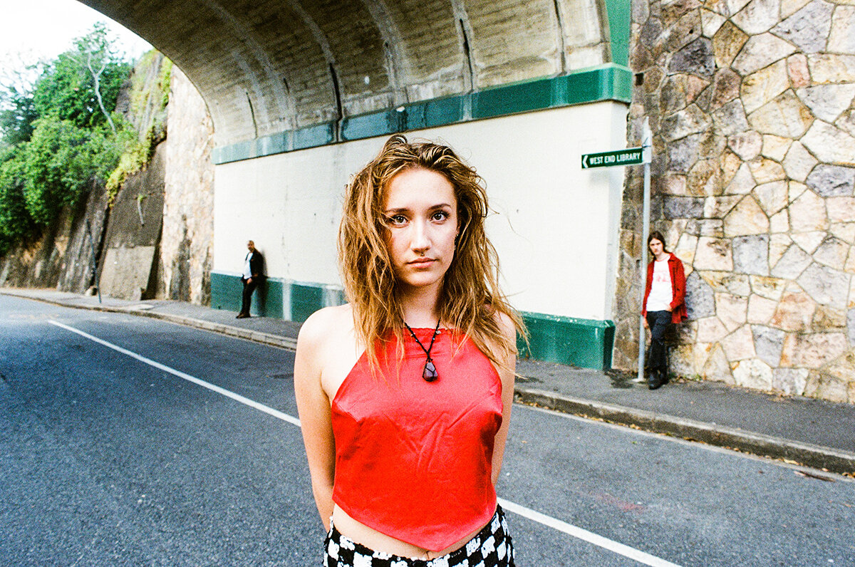 Photo Credit: Finn MullenPrevious Support for Lucy Francesca Dron  'Liquid Numbing Pain' premiered via Triple J'Liquid Numbing Pain' Added to Apple Music's New Daily Playlist  "Playful and filled to the brim with charisma, I really enjoy the way Lucy rhythmically phases her melody lines and the sick way that the music whirls and spins around her in perfect harmony." 4 / 5 Stars (Nkechi Anele, Triple J)  "you know when you watch someone dance and in your head you're like, 'oh yep i'd never be able to do that' and 'how did they think to do that move'. this is the sonic equivalent as you veer around in this freeform, psych, jazz world and i'm just here watching in awe." 4 / 5 Stars (Declan Byrne, Triple J)  "Big fuzzy guitars, thick basslines and action packed drums make for an indie anthem in the making." (AAA Backstage)   "Lucy and her band blend alternative and indie rock vibes with her velvety yet piercing jazz-styled vocals." (Scenestr)  "‘What Is Next?’ is a refreshing construction of rock that appeals with that 90’s vibe with the entertainment factor that just kicks." (Come Here Floyd)