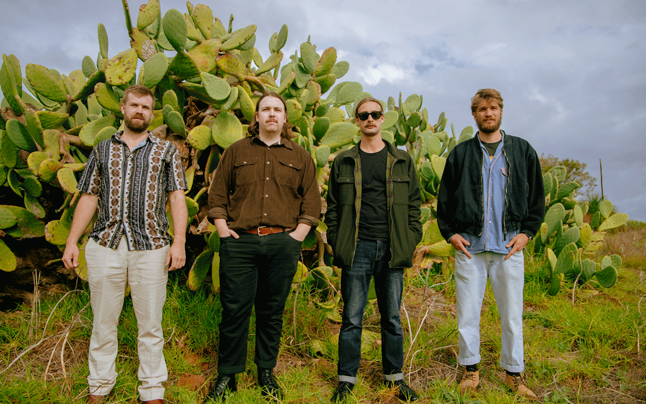 Perth rockers KING BROWN serve up striking debut EP OUT IN THE DESERT