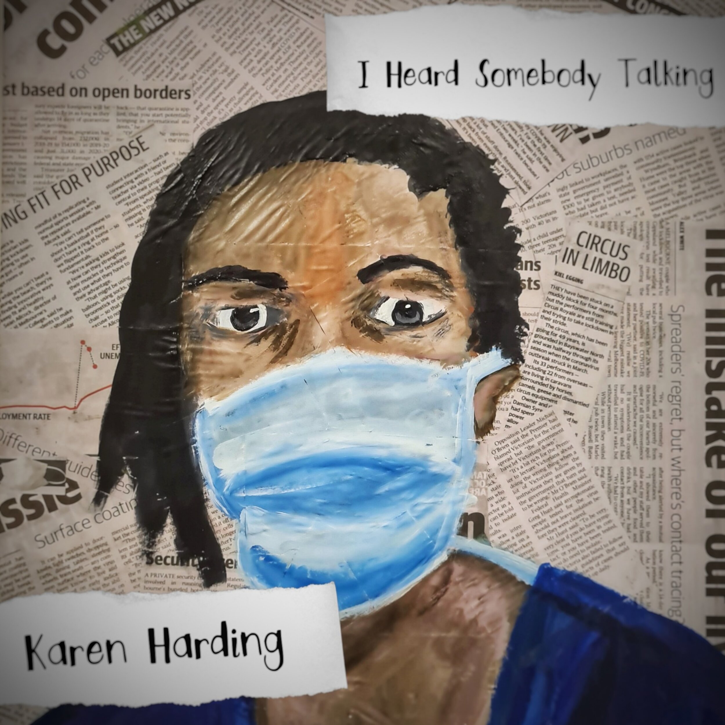 Karen Harding drops 'I Heard Somebody Talking' available now!
