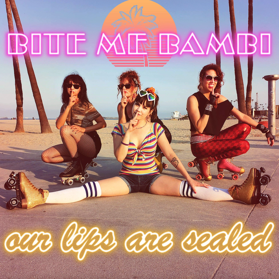 Check out Bite Me Bambi's ska-tastic version of The Go-Go's "Our Lips Are Sealed"