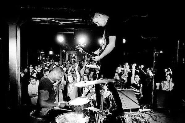 "Dirty, fun, and caked in garage grime, the songs are unconcerned with trends.” –Bob Gendron, Chicago Tribune  "The fandom is ever-expanding after ITW’s latest EP release Dopamine, a collection of six tracks that make you grit your teeth, mosh on command, and maybe shed a tear or two – and that combination is simply as punk as it gets.’’ – Music Existence    "Don’t you just love finding out a band is a two-piece? It always amazes me how full a track can sound even though there are only two musicians rocking out. In The Whale, a dynamic duo from Colorado, have amazed me with their sound and this month they just released their fifth EP, Dopamine." – Pure Grain Audio   "And therein lies the true dichotomy of In The Whale; a brilliant blending of cathartic, hard rock with glass-raising hooks, that goes far beyond the initial mosh pit party vibe. In The Whale can throw a party, but they can also make its attendees think in the process." – Marquee Mag