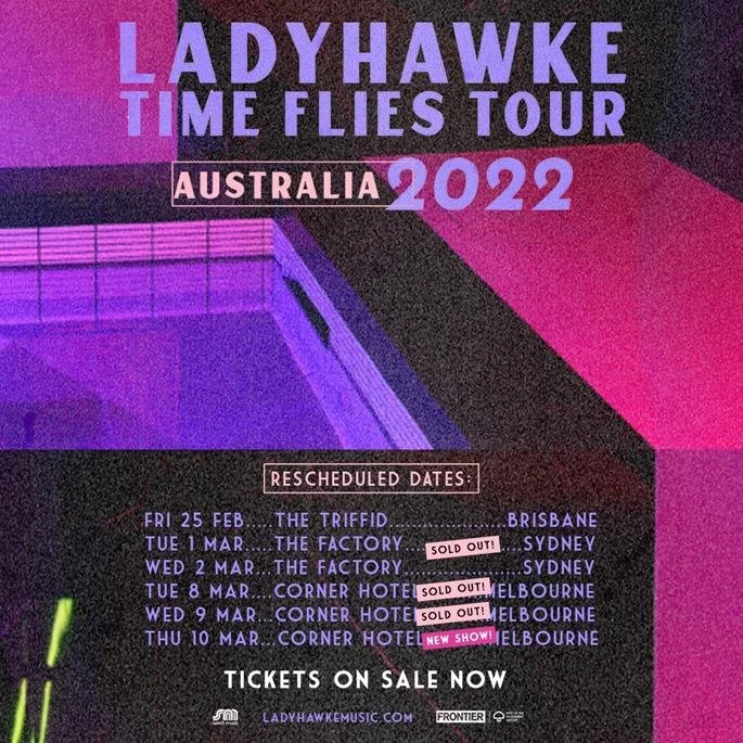 LADYHAWKE RELEASES NEW SINGLE “TIME FLIES” NEW ALBUM DROPS ON NOVEMBER 19th