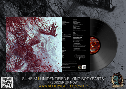 Suhrim’s 20th anniversary Unidentified Flying Bodyparts LP