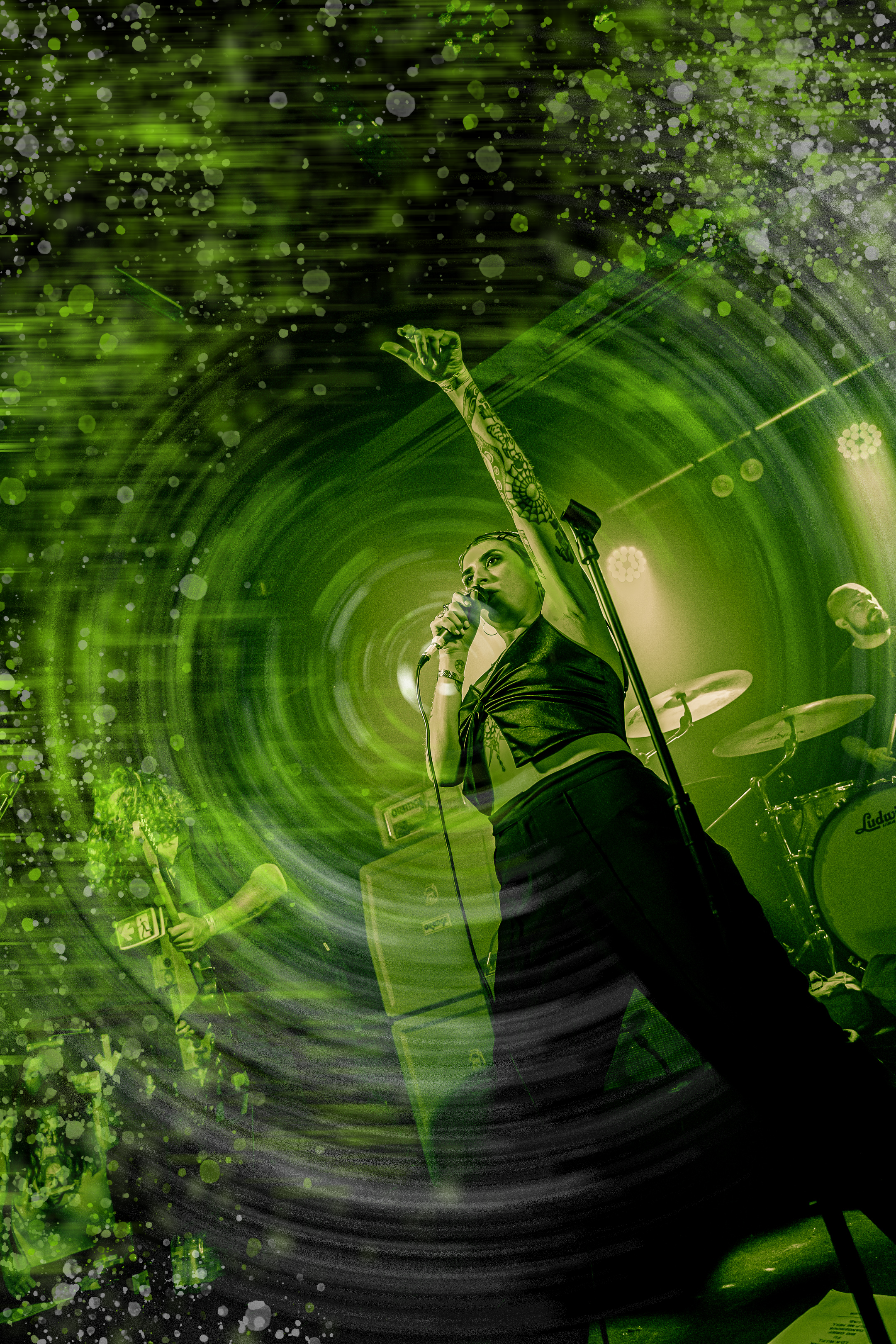 WAAX with Charlotte and the Harlots + Bakers Eddy at Crowbar Sydney 13th April 2022