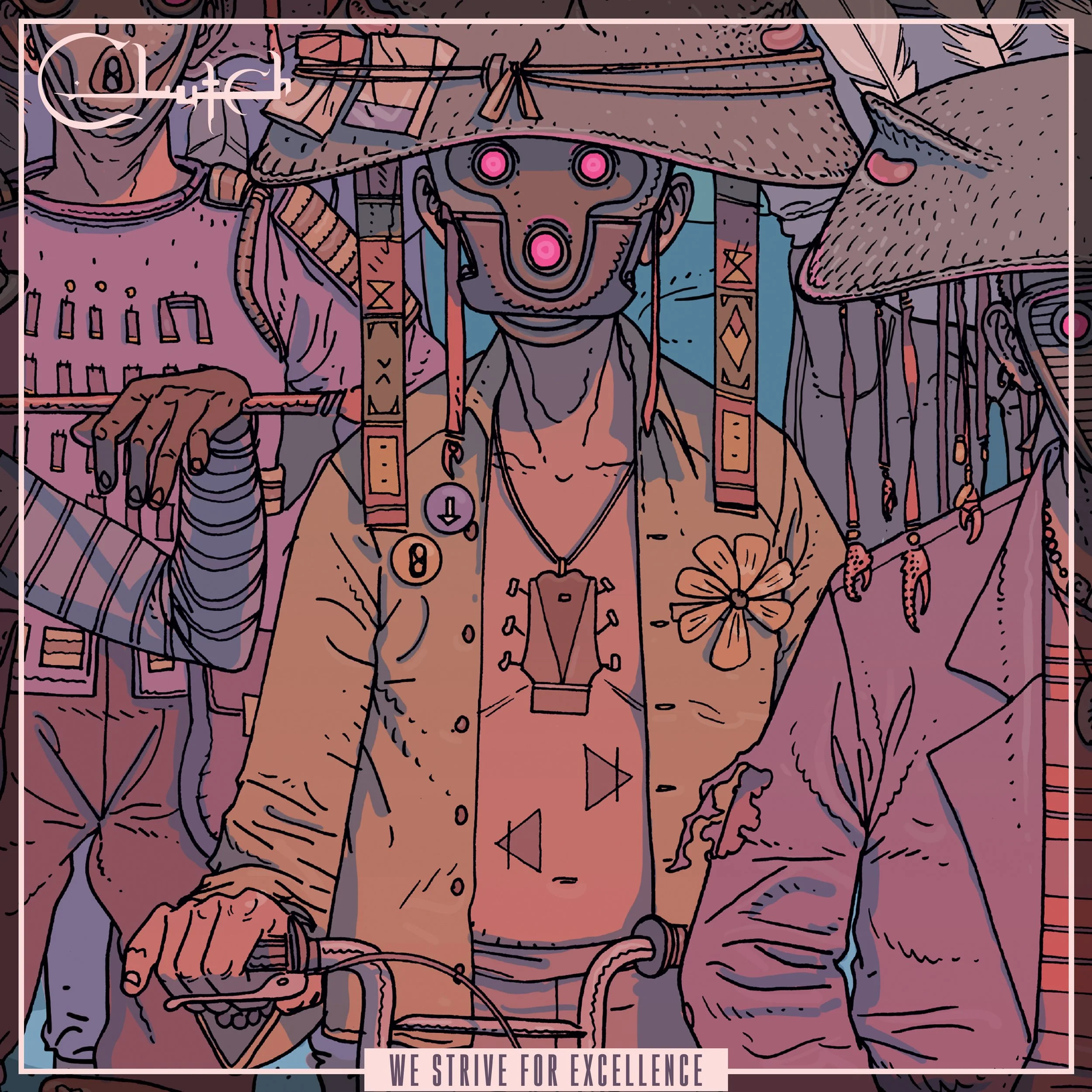 CLUTCH New Single ‘We Strive For Excellence’ Out Digitally Now, via Weathermaker Music