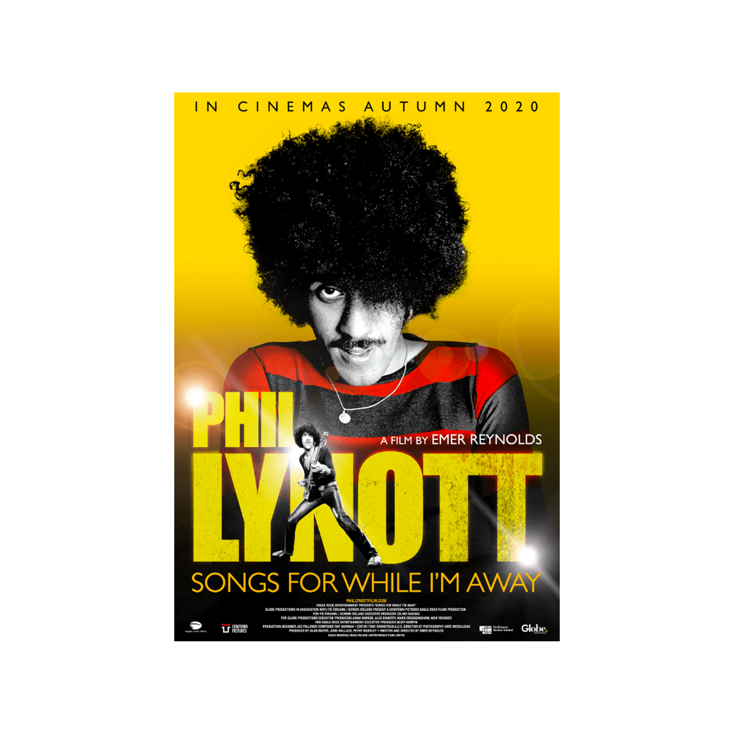 PHIL LYNOTT: SONGS FOR WHILE I'M AWAY POSTER PRINT