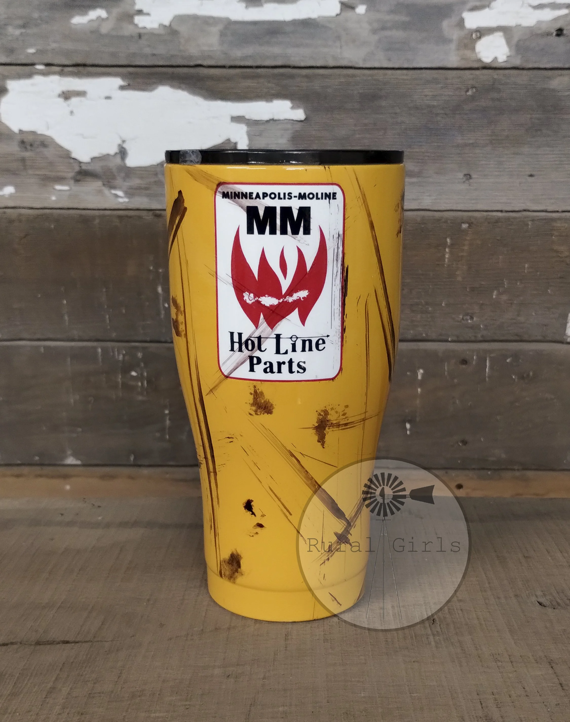 30oz Dirty Minneapolis Moline Hotline- Distressed