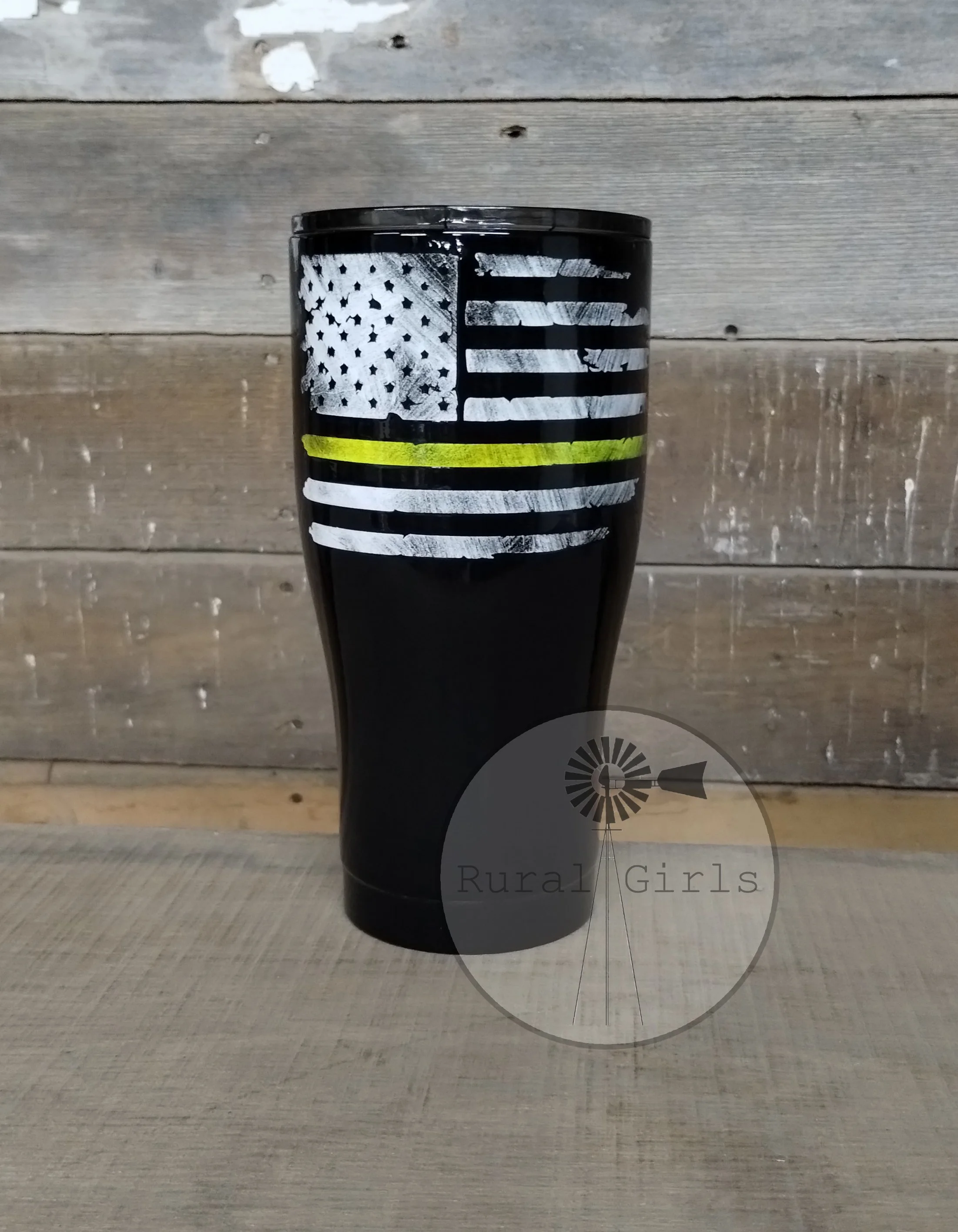 30oz Distressed Dispatch Flag