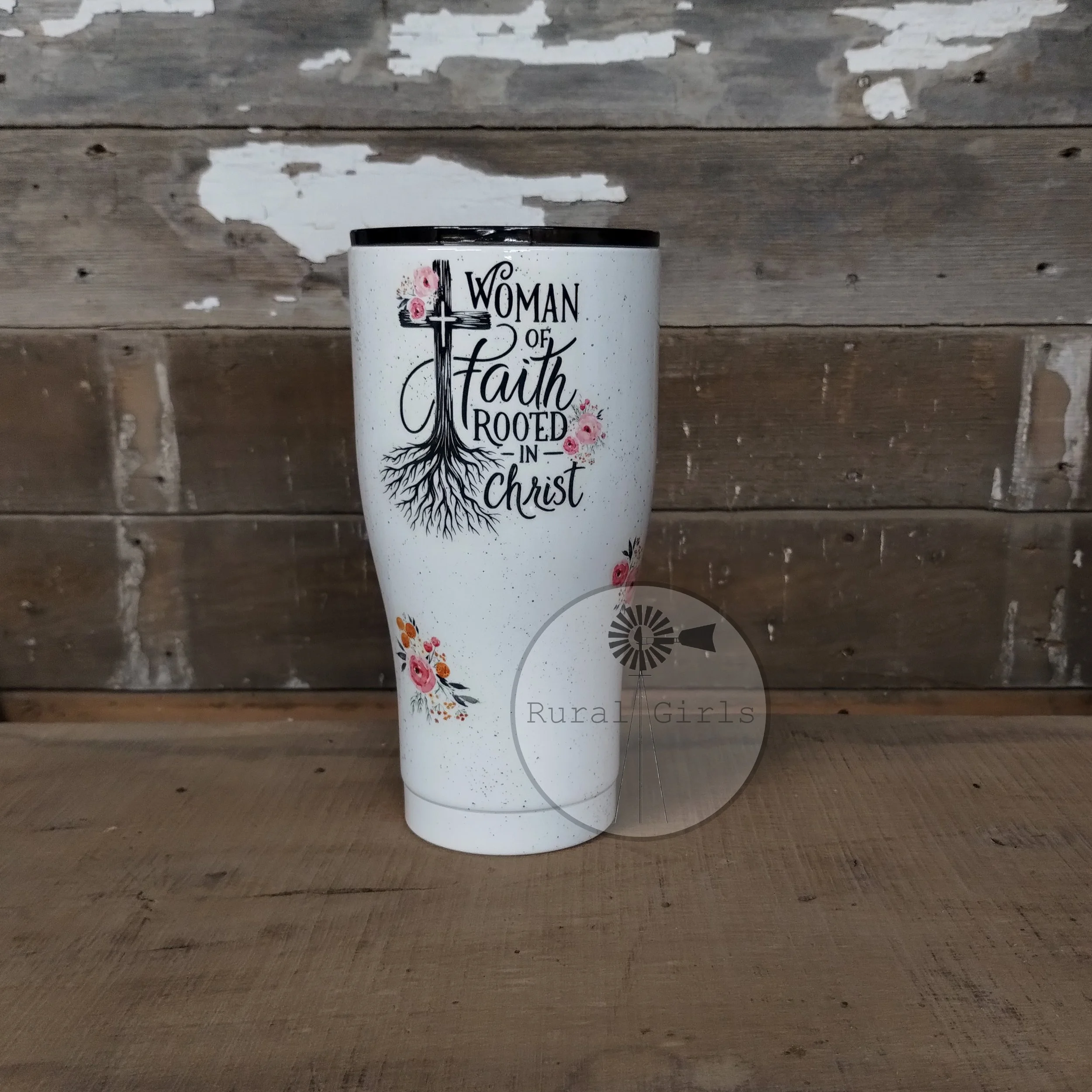 30oz Woman of Faith Rooted in  Christ