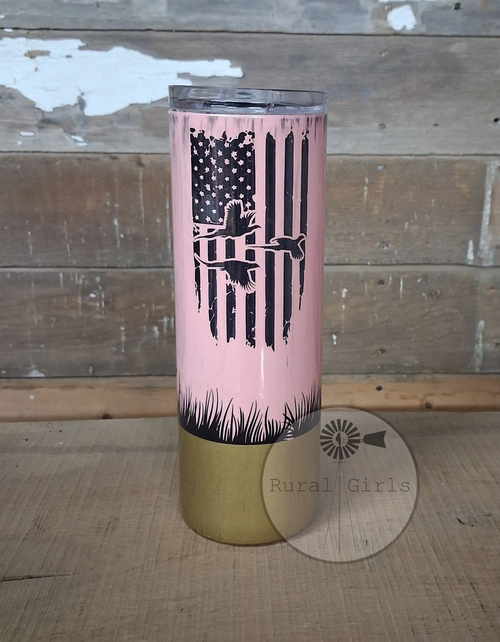 20oz Skinny - Shotgun Shell Pheasant hunting